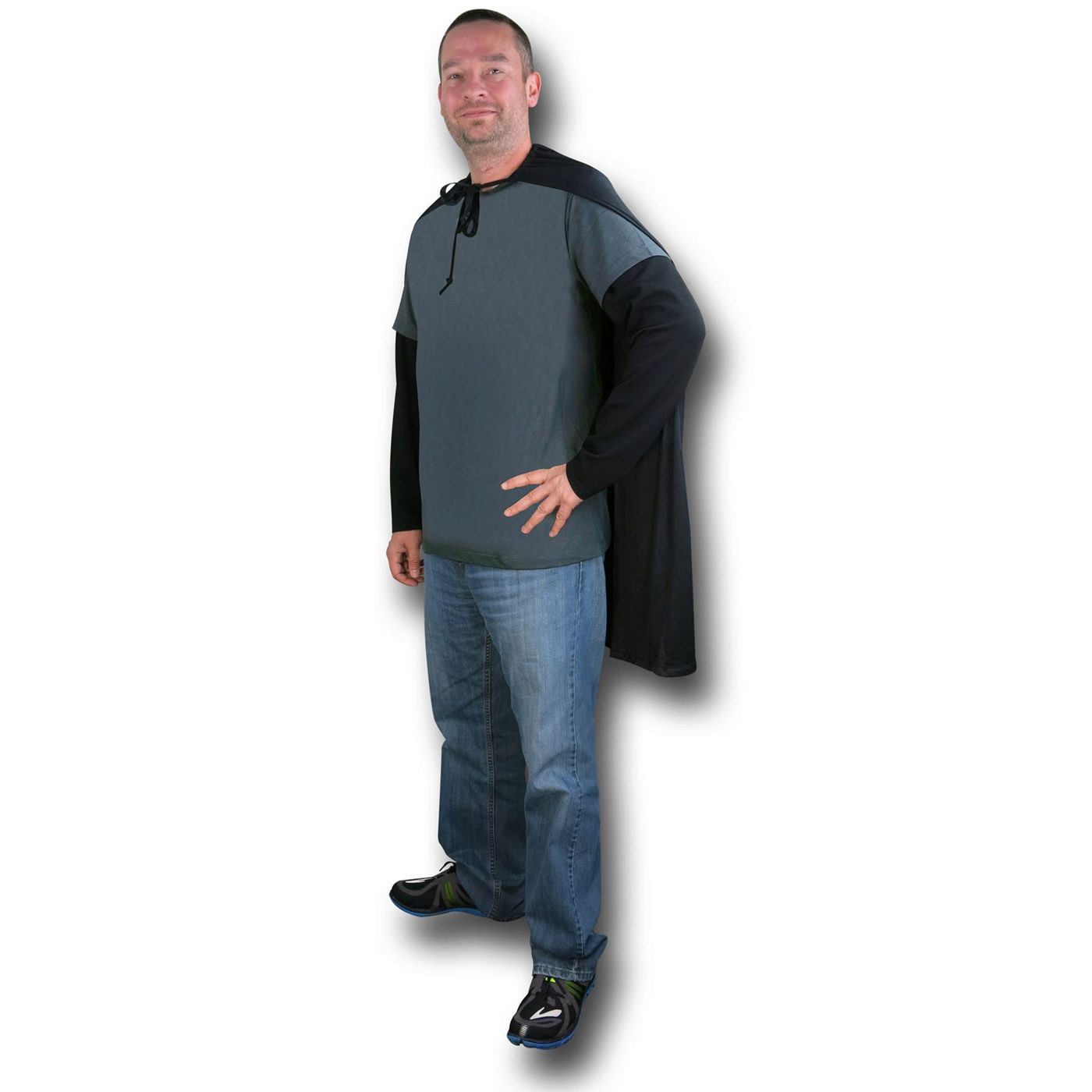 Black Superhero Cape, Black
