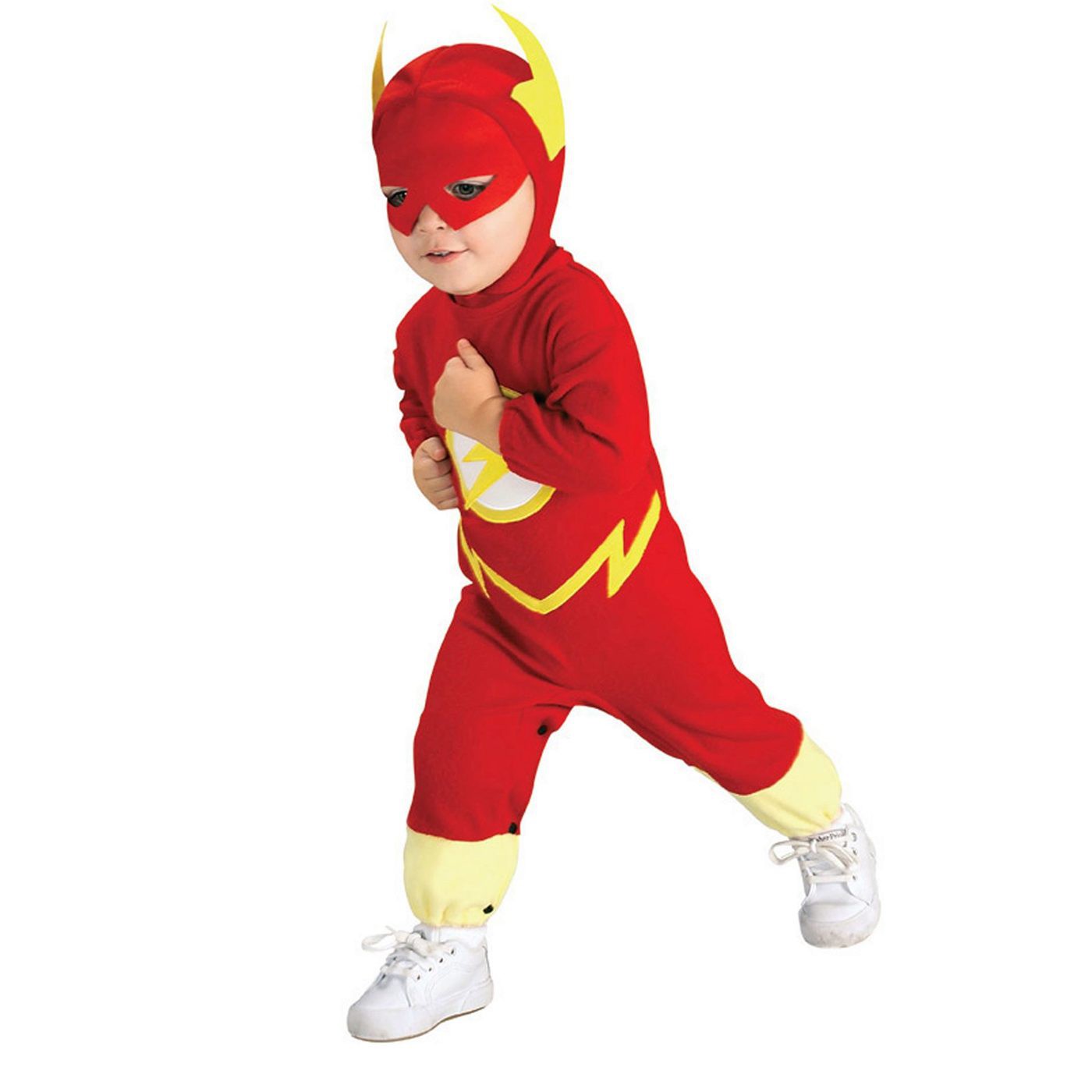 Flash Infant Costume Romper, Red
