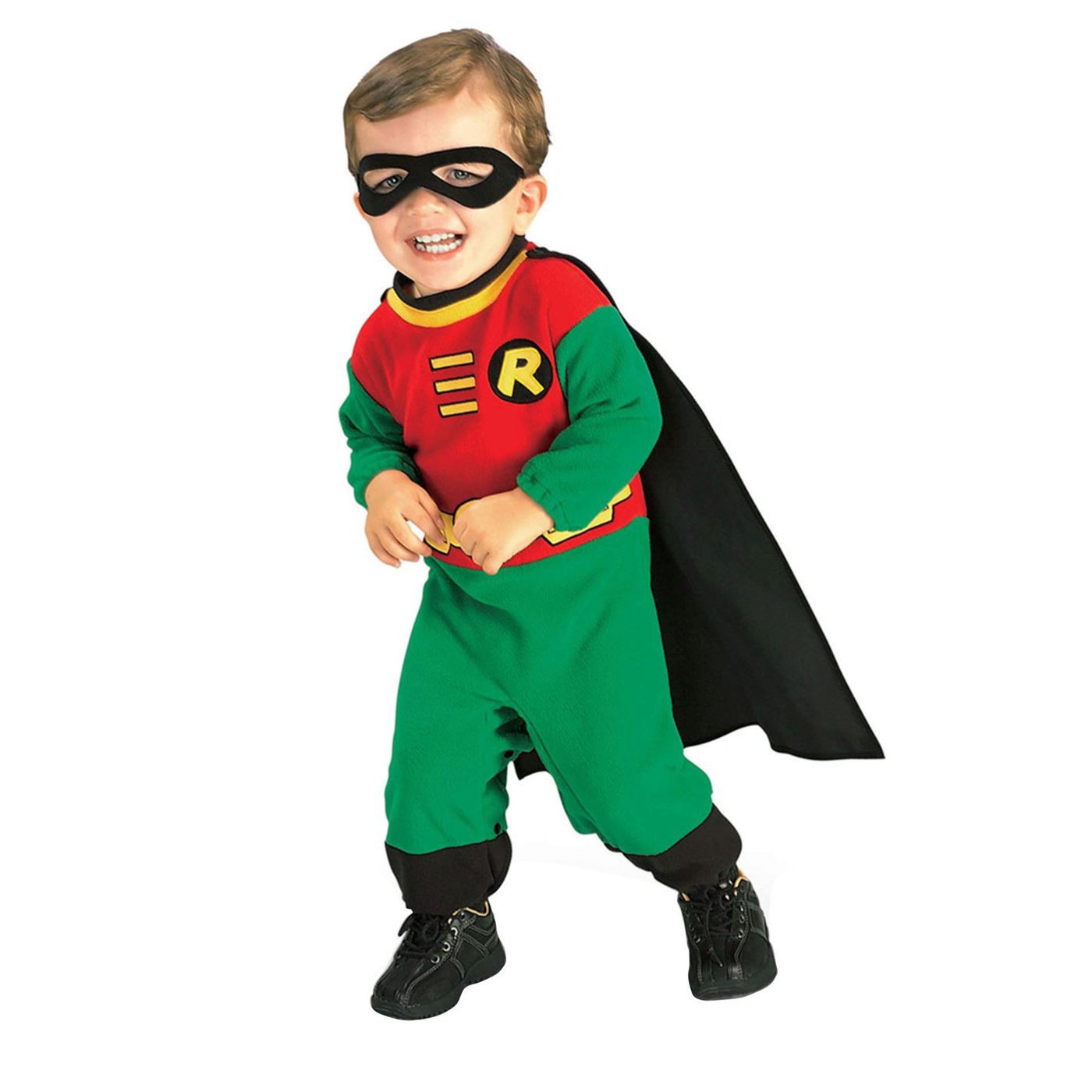 Robin Infant Costume Romper, Red