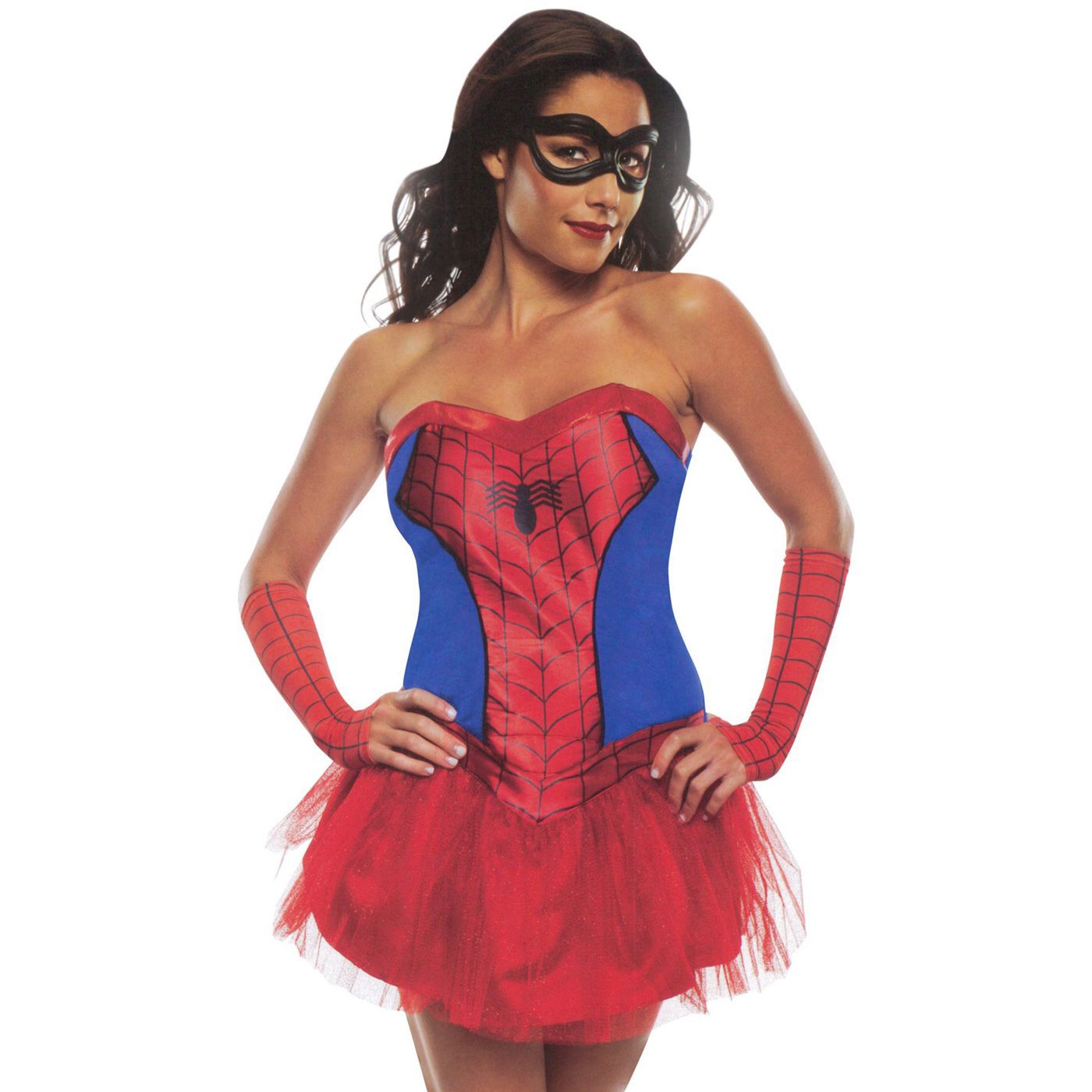Spider-Man Spider-Girl Women's Costume, Red