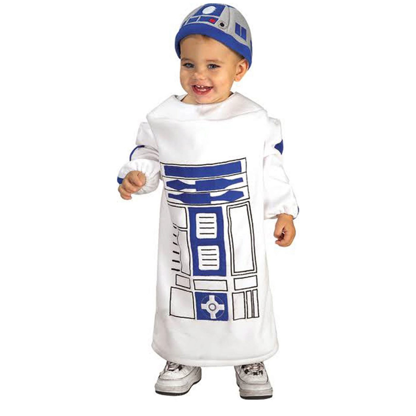 Star Wars R2D2 Infant Costume Romper, White