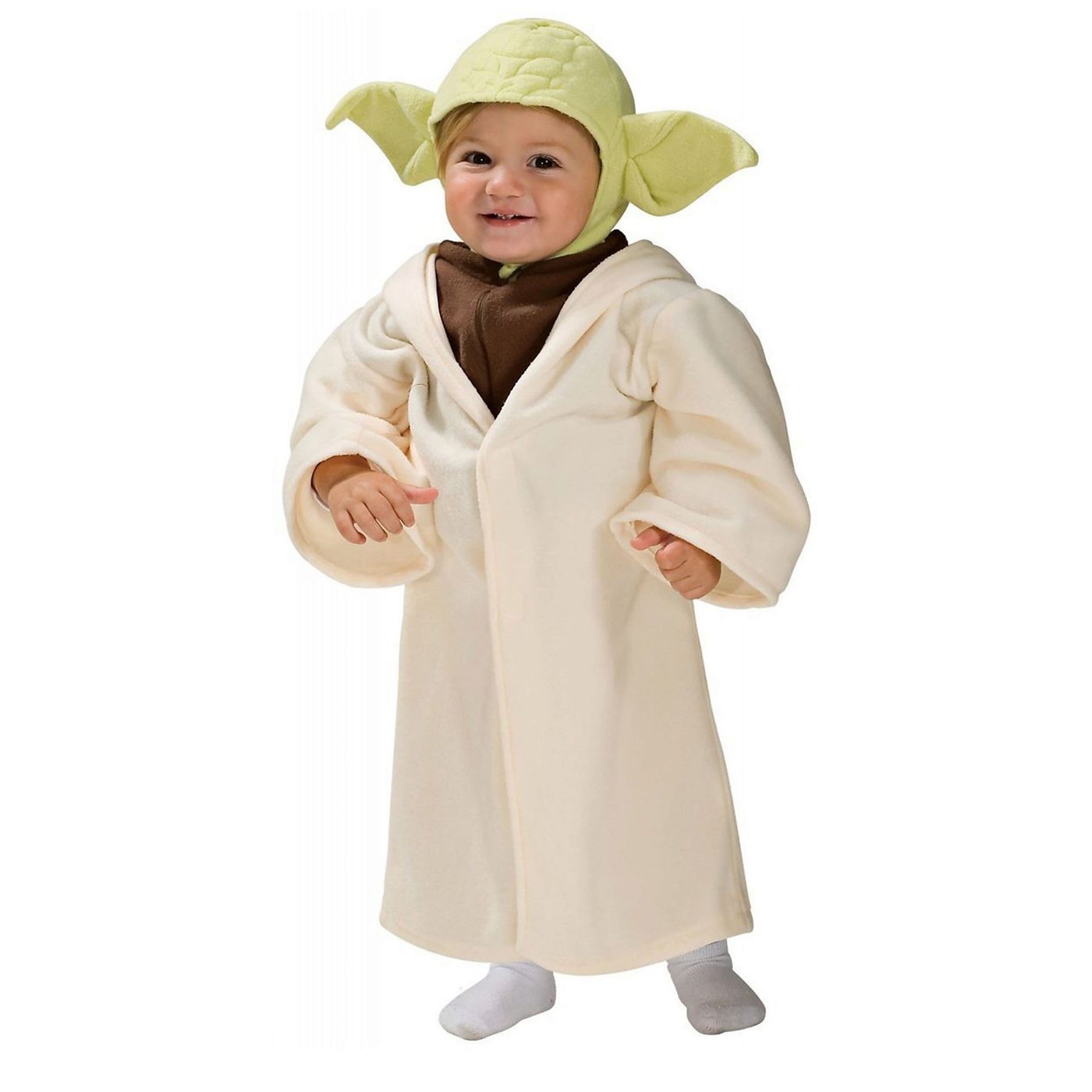 Star Wars Yoda Infant Costume Romper, Beige