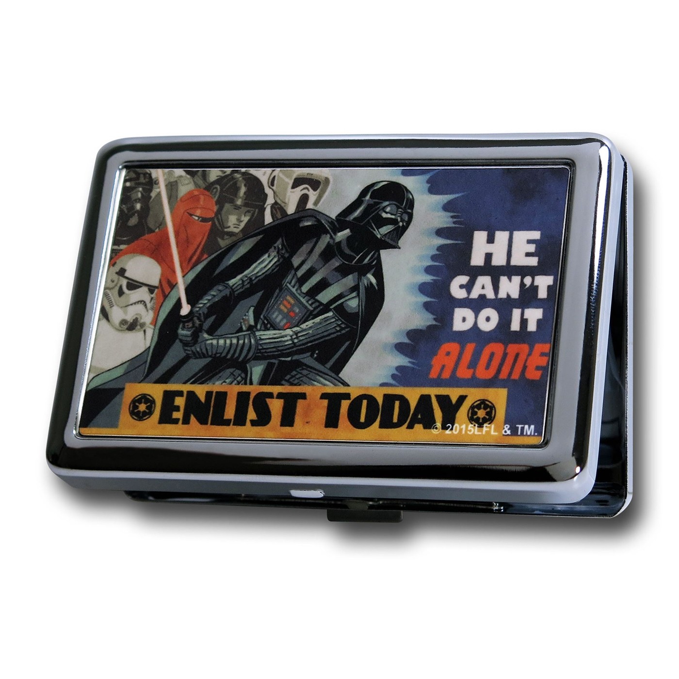 Star Wars Enlist Today Business Card Holder, Grey