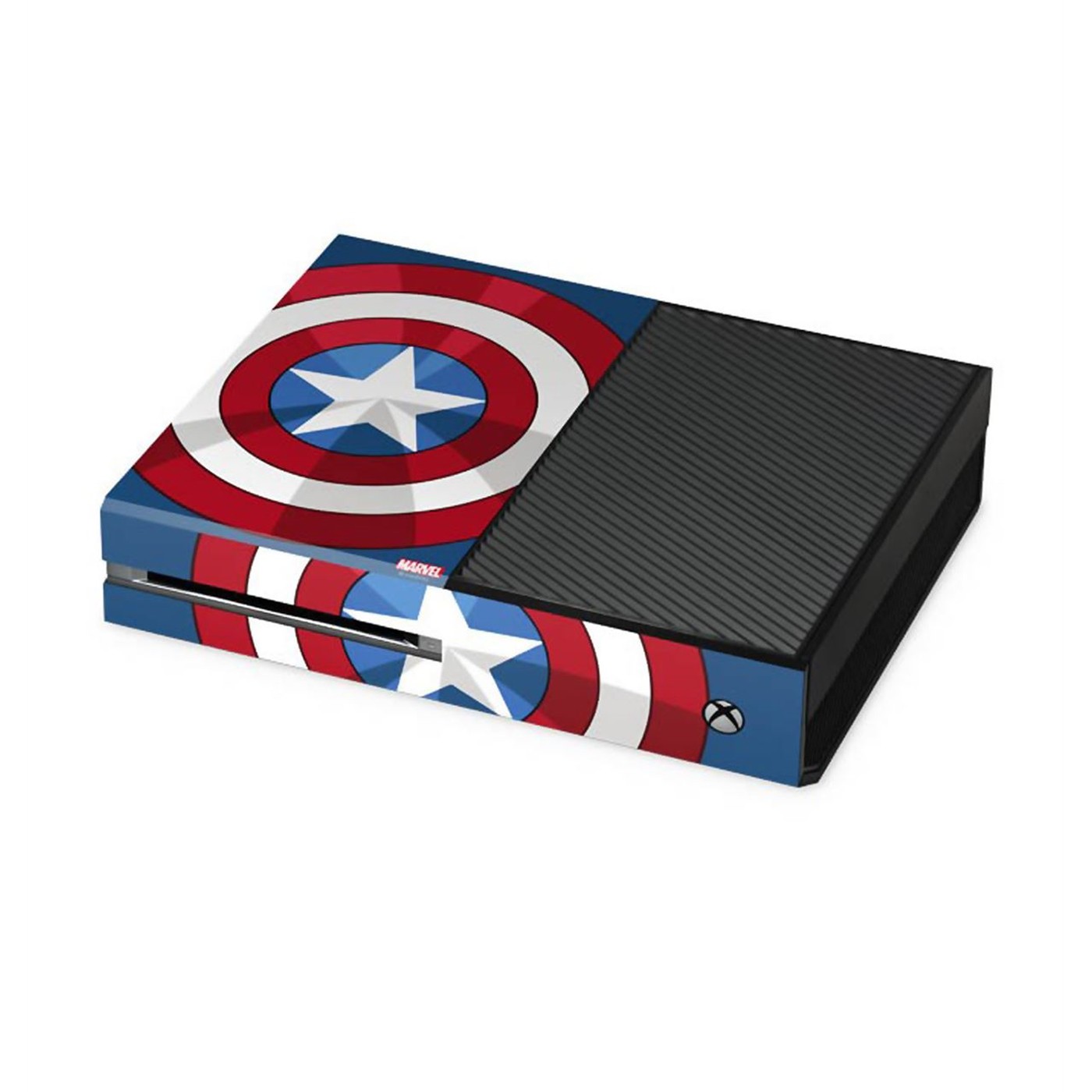 Captain America Shield Xbox One Console Skin, Blue