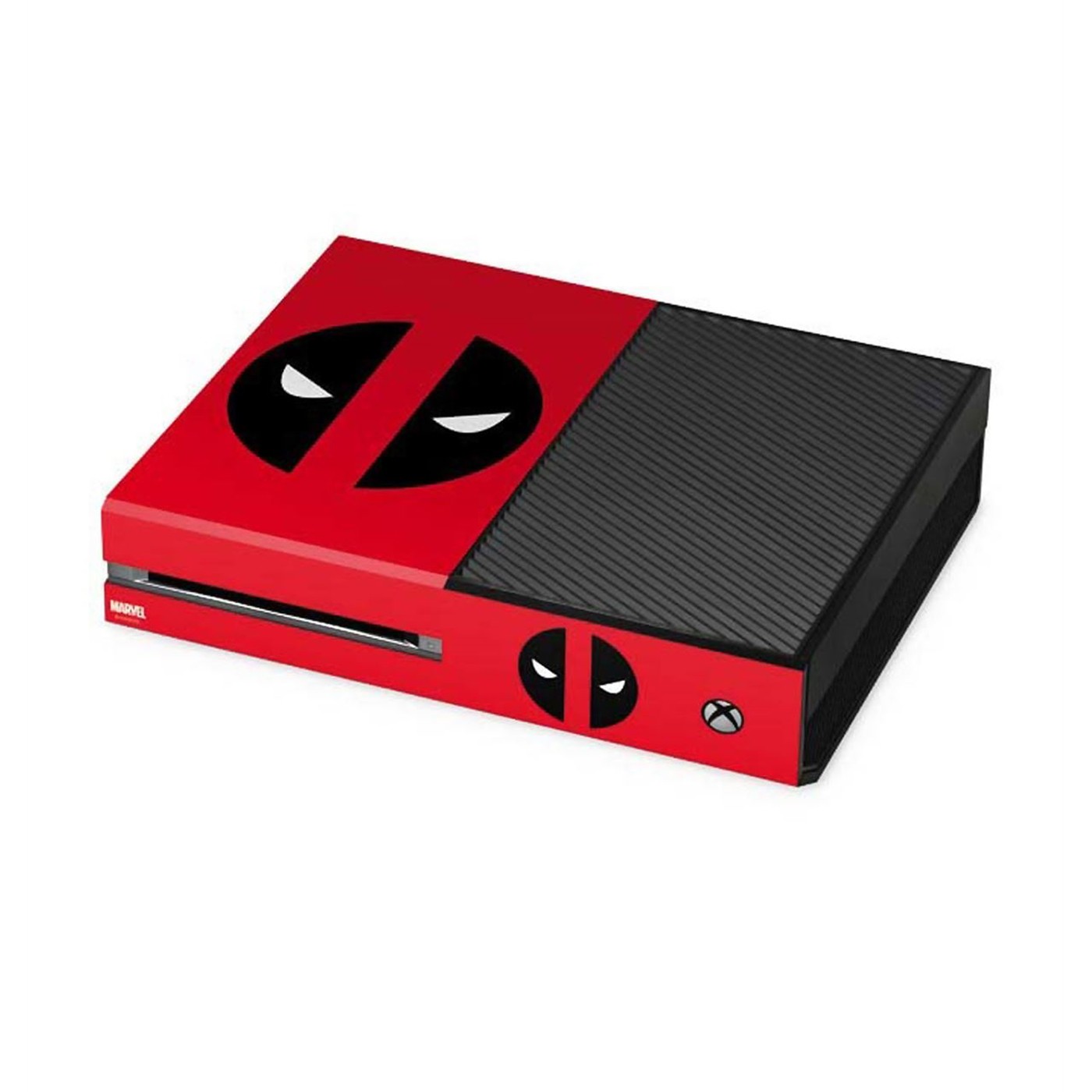 Deadpool Red Symbol Xbox One Console Skin, Red