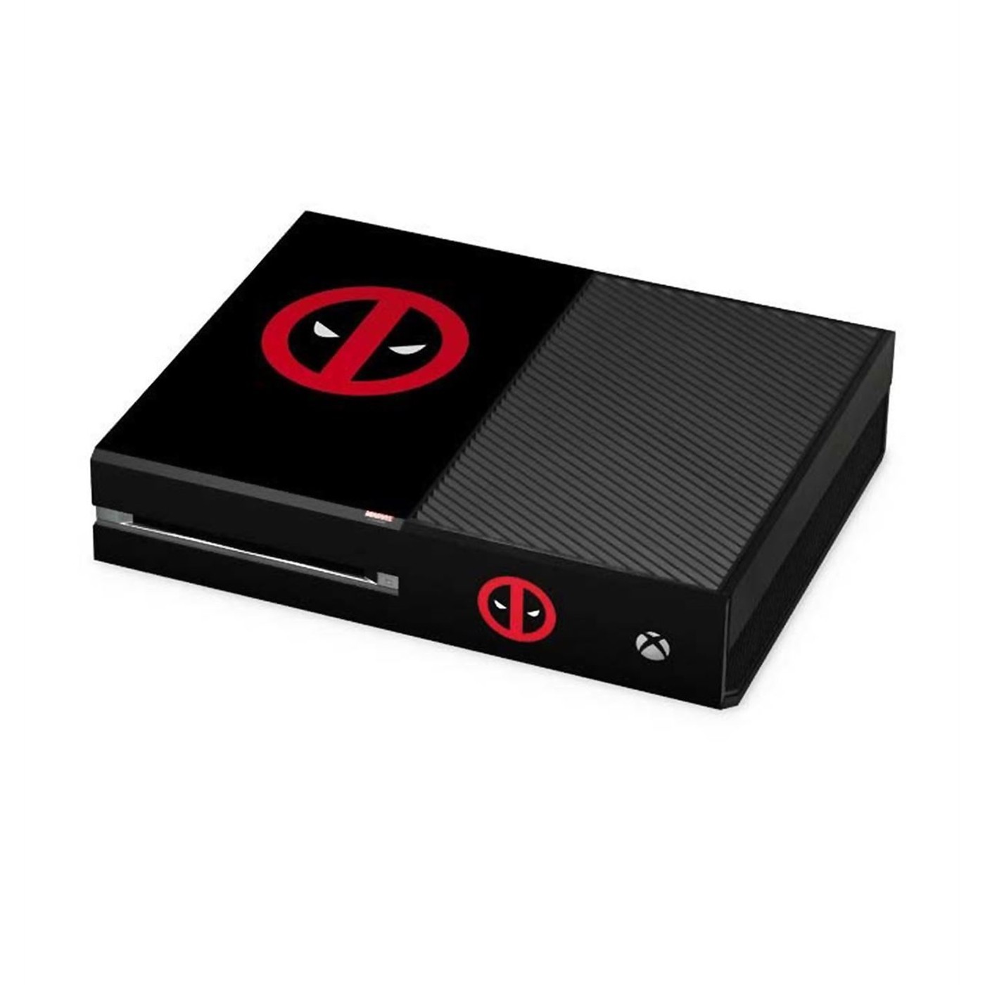 Deadpool Symbol Xbox One Console Skin, Black