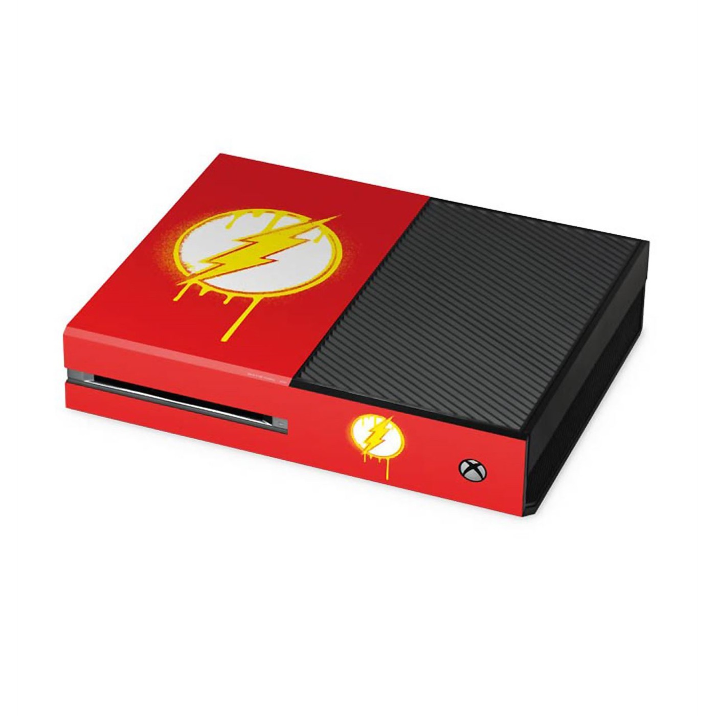 Flash Symbol Xbox One Console Skin, Red