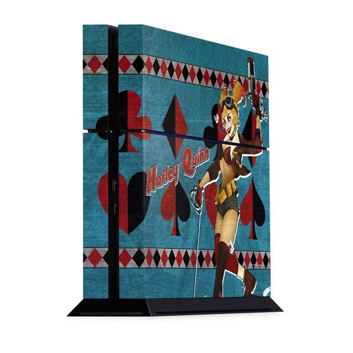 Harley Quinn Bombshell PS4 Console Skin, Blue