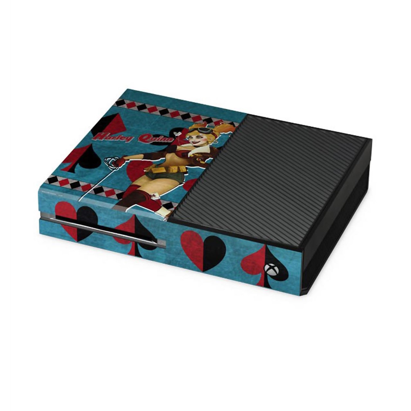 Harley Quinn Bombshell Xbox One Console Skin, Blue