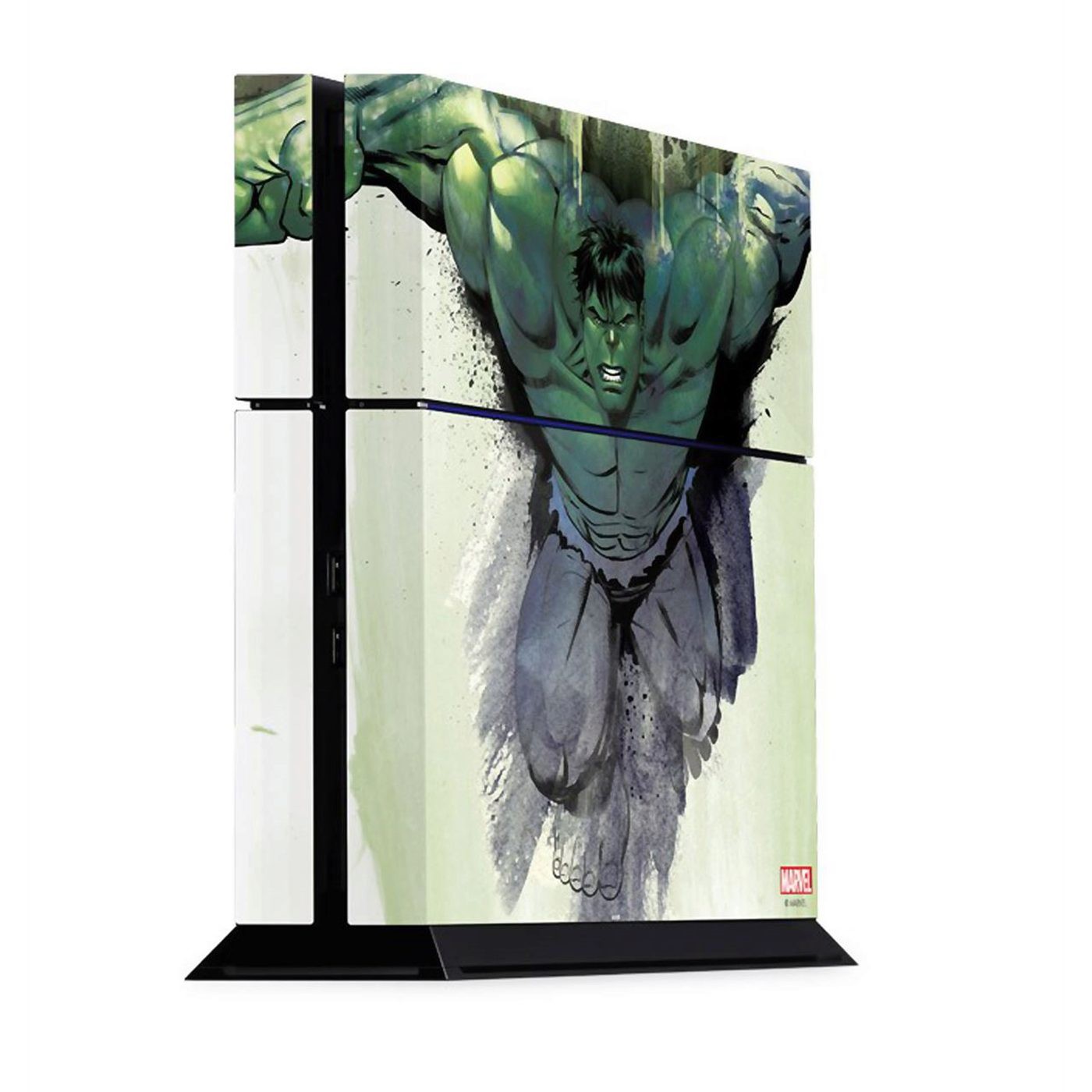 Hulk Watch Out PS4 Console Skin, Green
