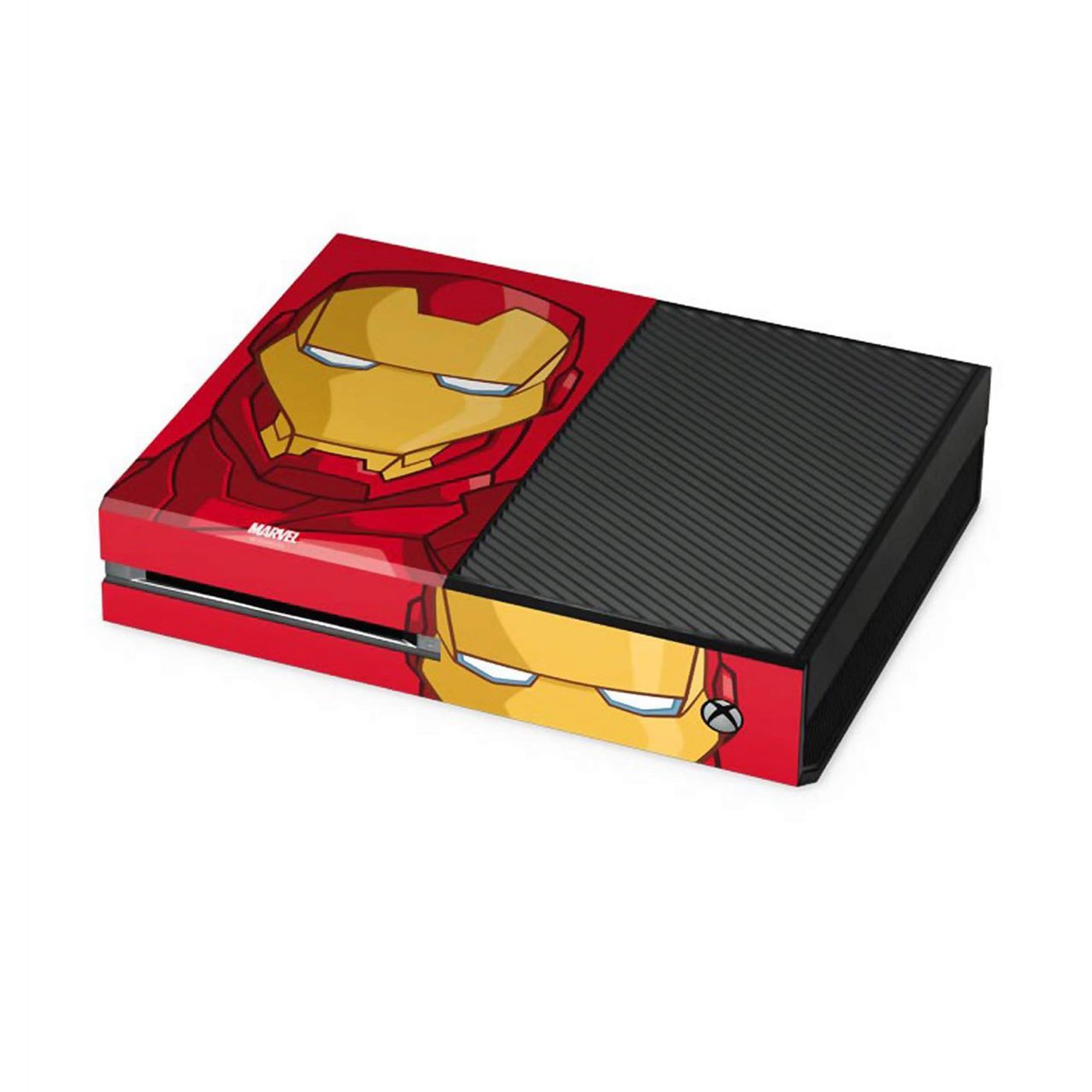 Iron Man Face Xbox One Console Skin, Red