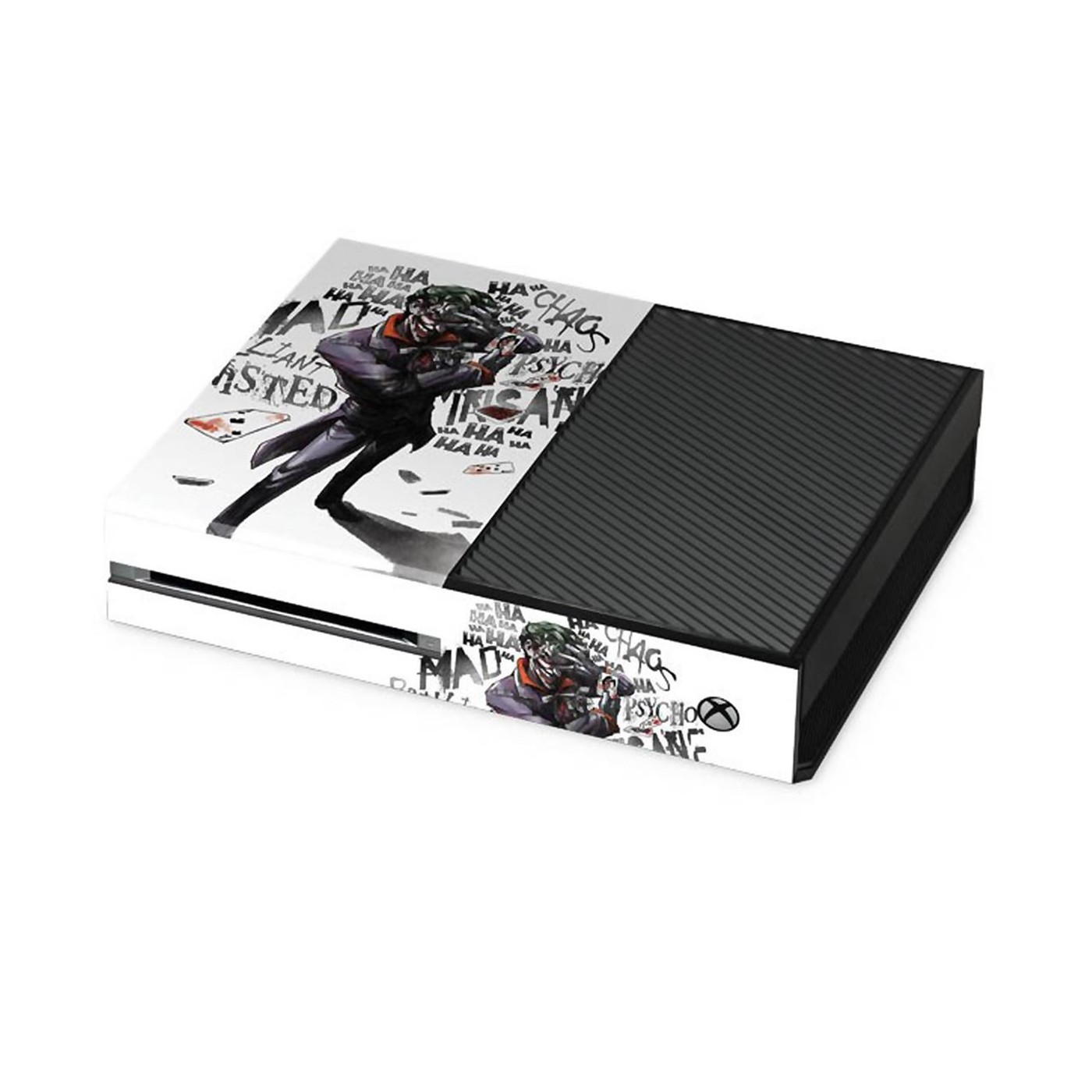 Joker Brilliantly Twisted Xbox One Console Skin, Black