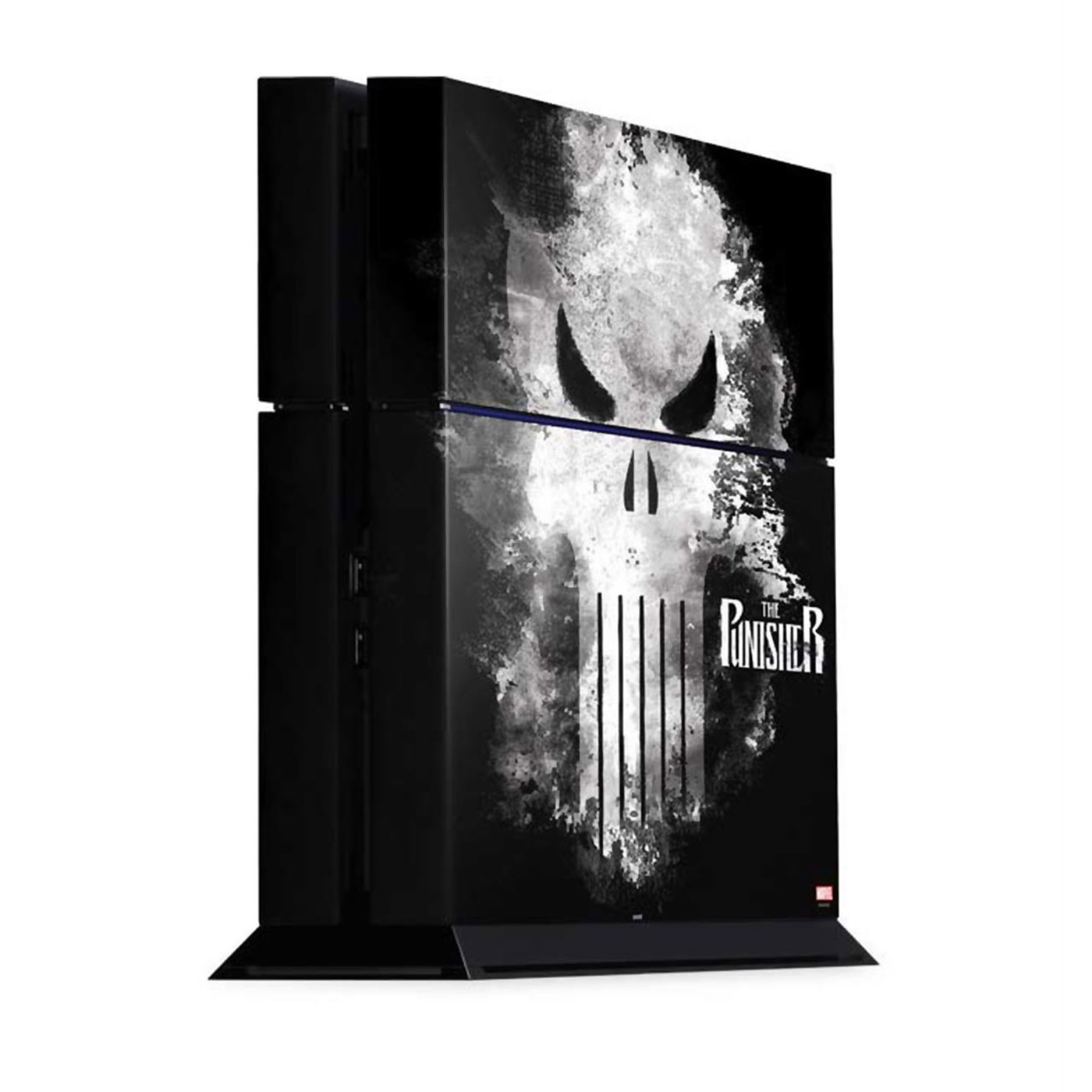 Punisher Skull PS4 Console Skin, Black