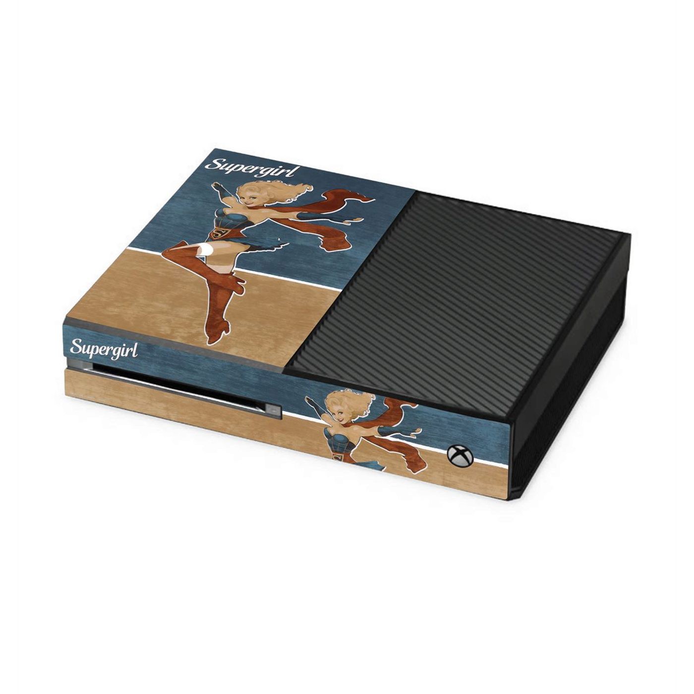 Supergirl Bombshell Xbox One Console Skin
