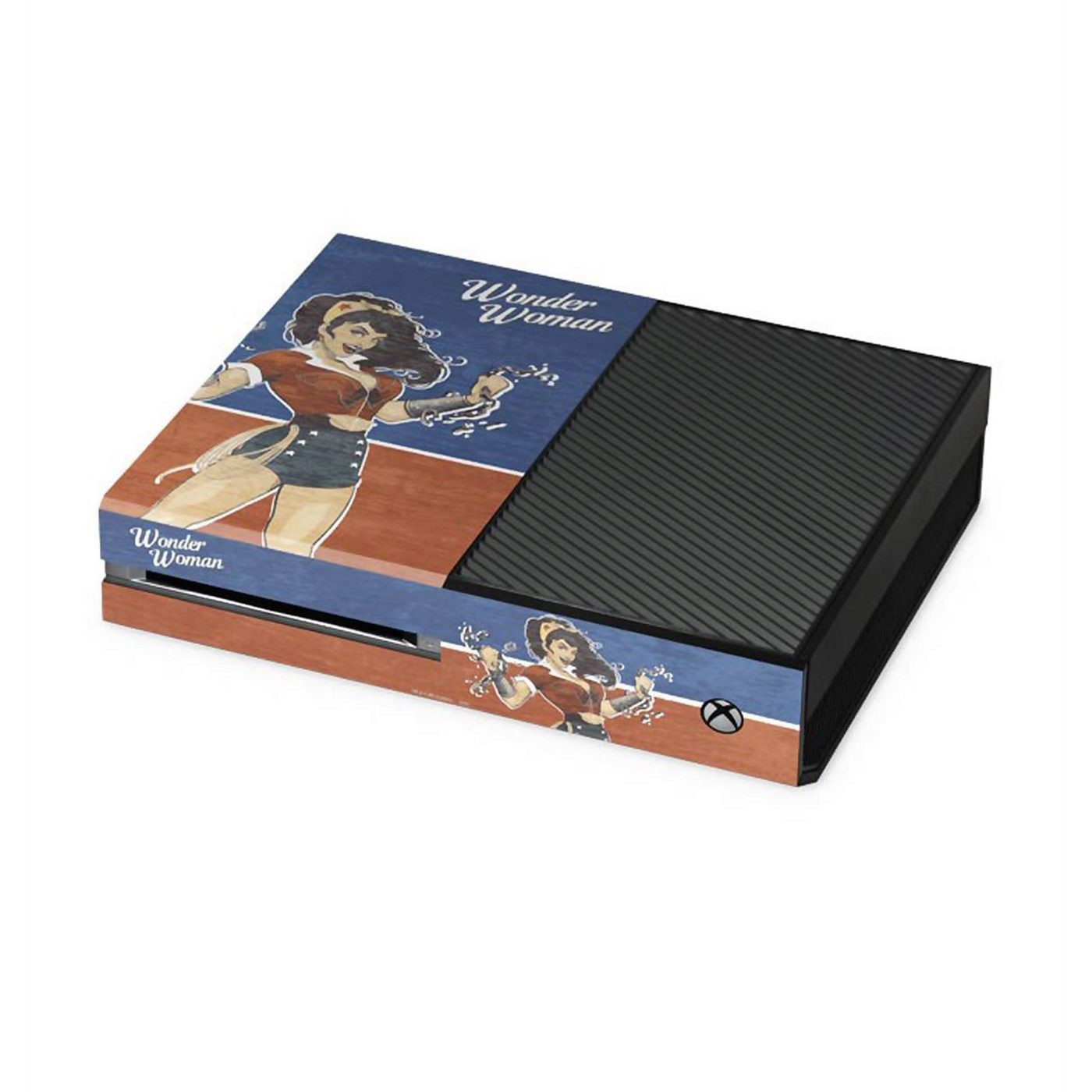 Wonder Woman Bombshell Xbox One Console Skin, Blue