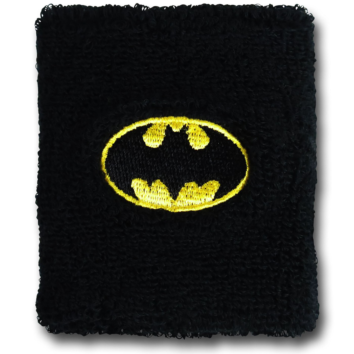 Batman Symbol Black Wristband, Black