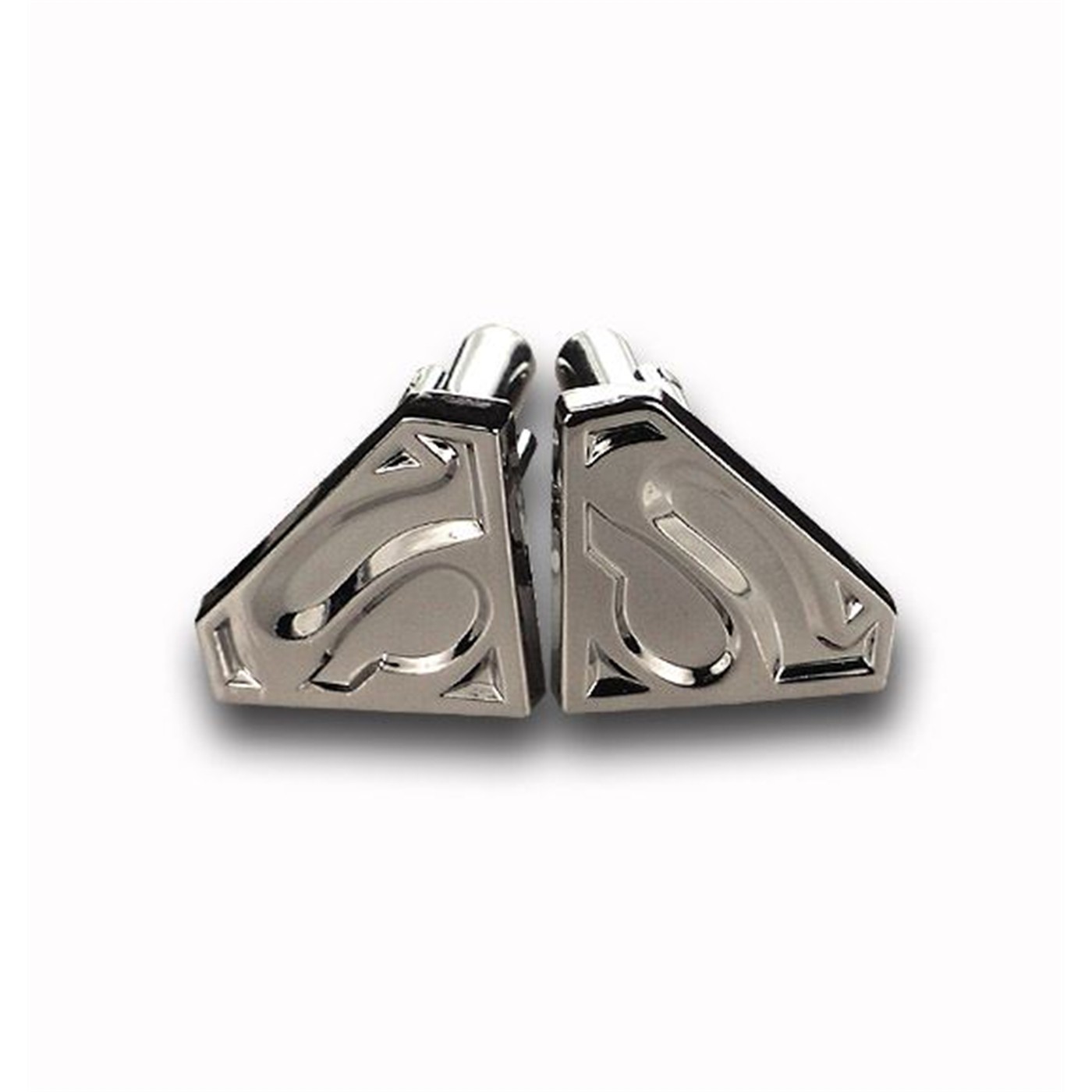 Superman Returns Embossed Symbol Cuff Links