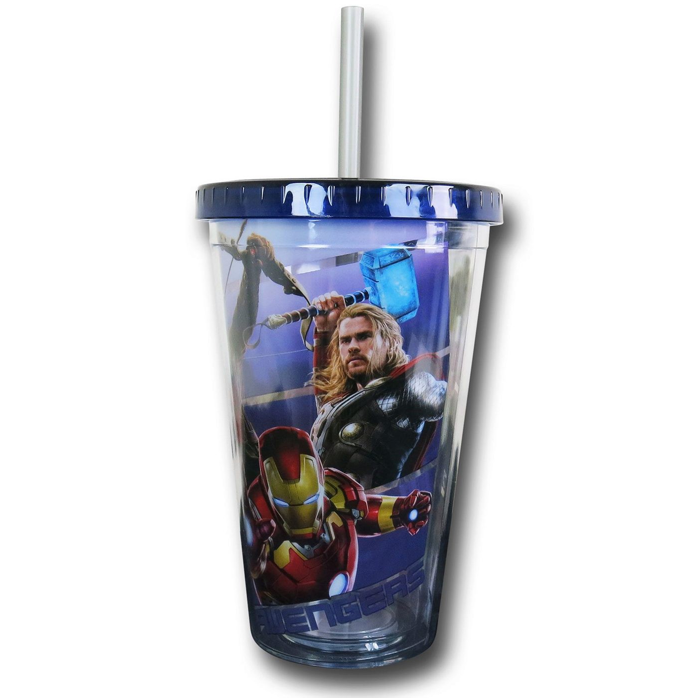 Avengers Age of Ultron Acrylic Travel Cup, Blue