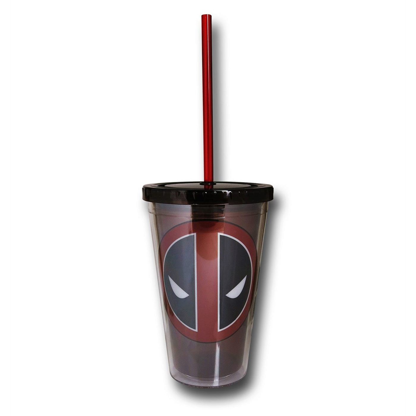 Deapdool Symbol Red 18oz Acrylic Cold Cup, Red