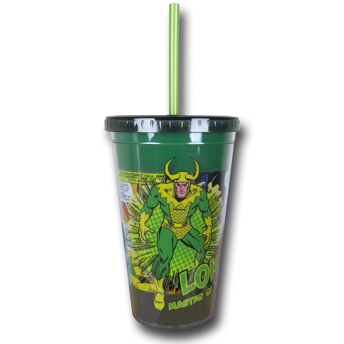 Loki Cold Cup w/ Lid, Green