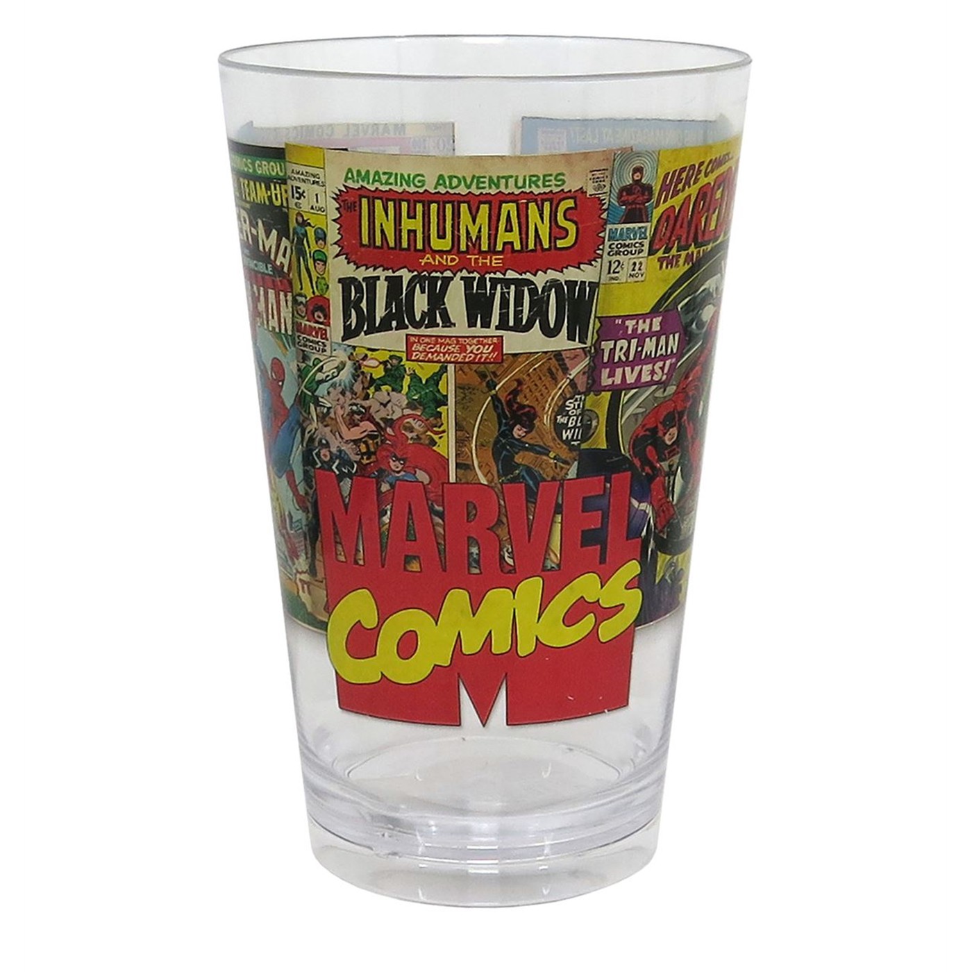 Marvel Comics 22oz Plastic Tumbler Cup, Blue