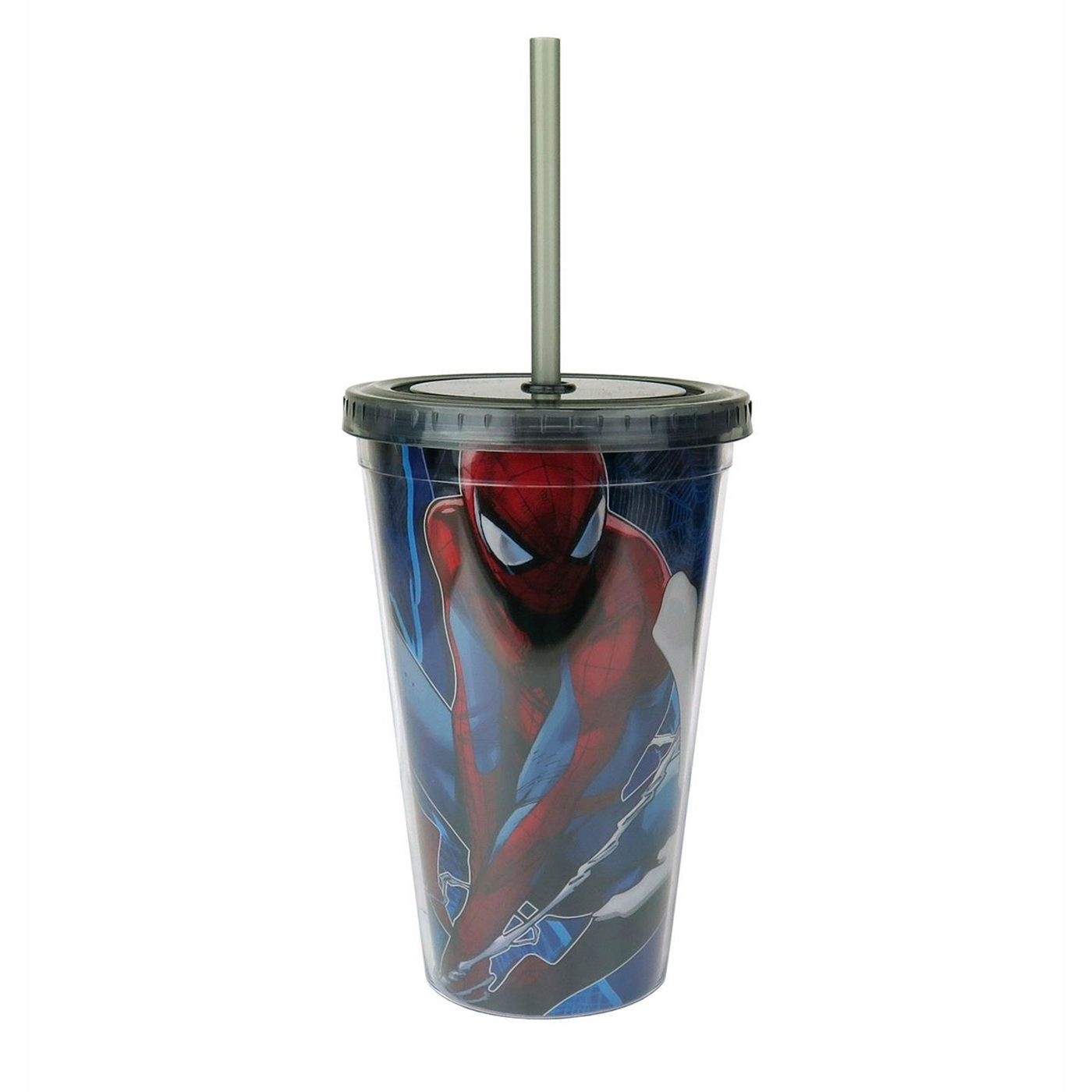 Spiderman Vs Venom 16oz Acrylic Cold Cup, Red