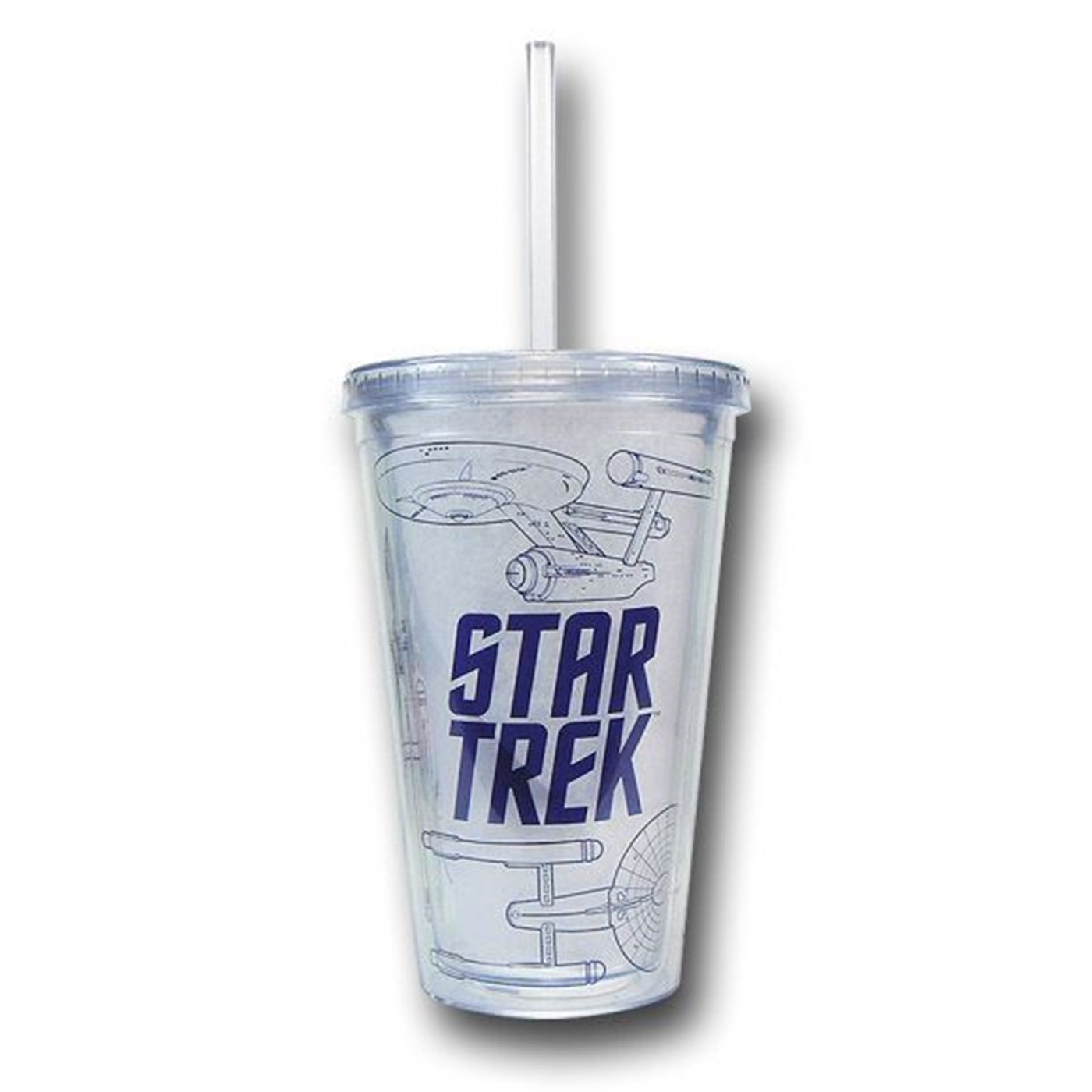 Star Trek Enterprise Double Wall 18oz Drinking Cup