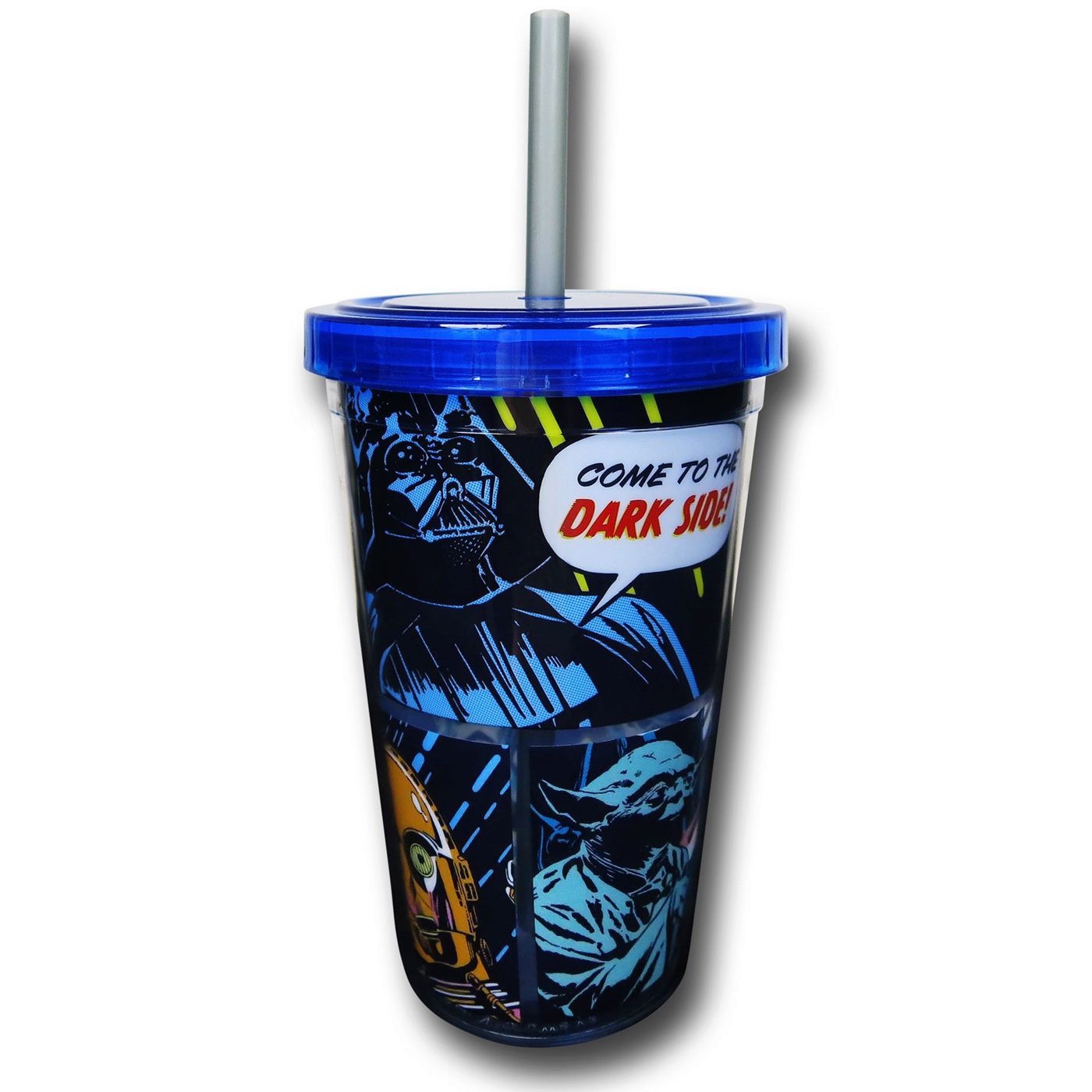 Star Wars Comic Cold Cup w/ Lid, Blue