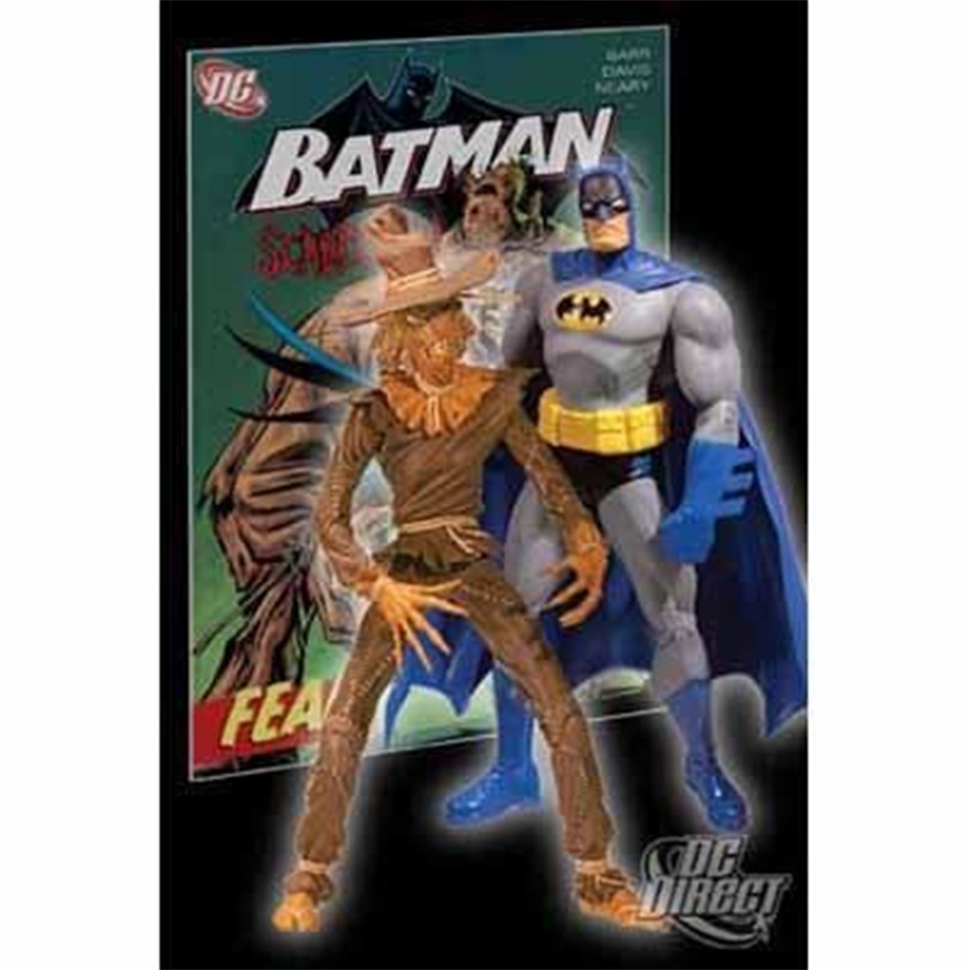 Batman Scarecrow Fear Action Figure Gift Set