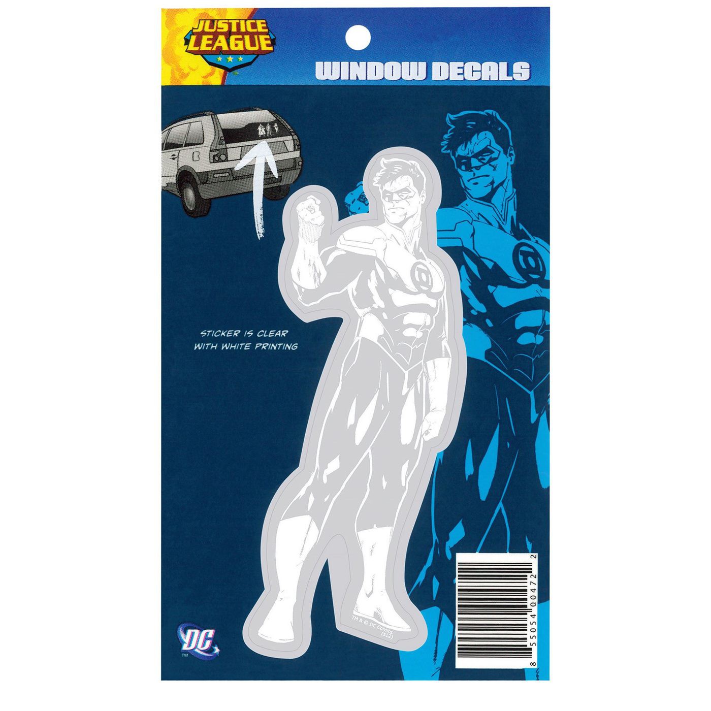 Green Lantern New 52 Small Car Decal