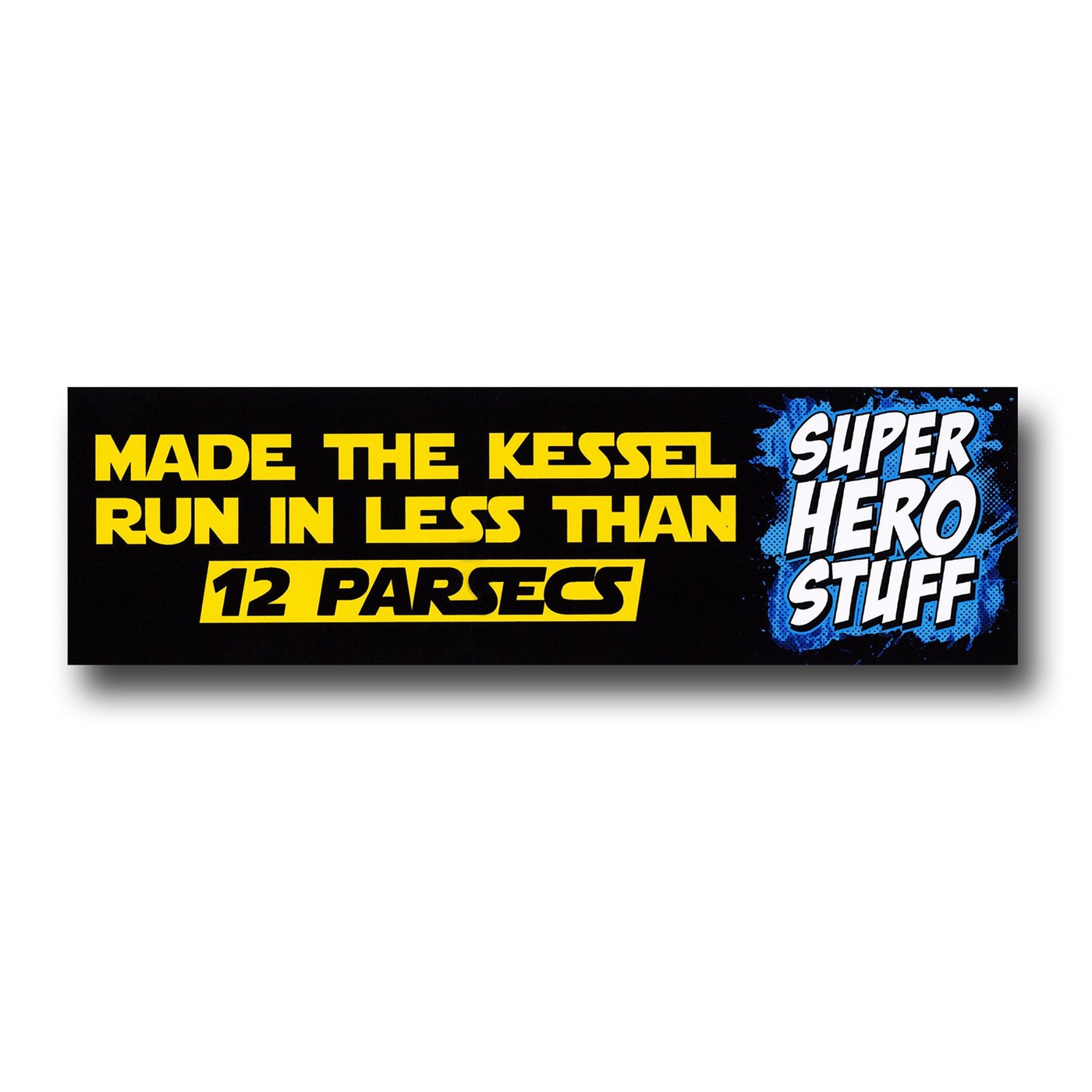 SuperHeroStuff Kessel Run Decal, Black