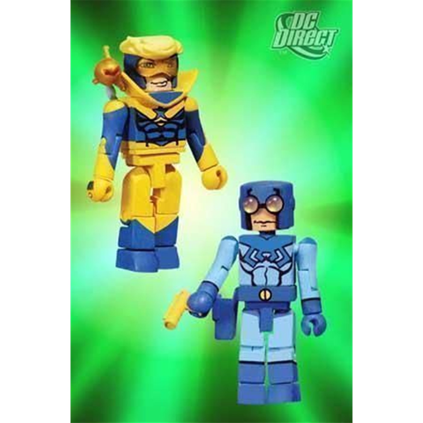Booster Gold and Blue Beetle Minimates