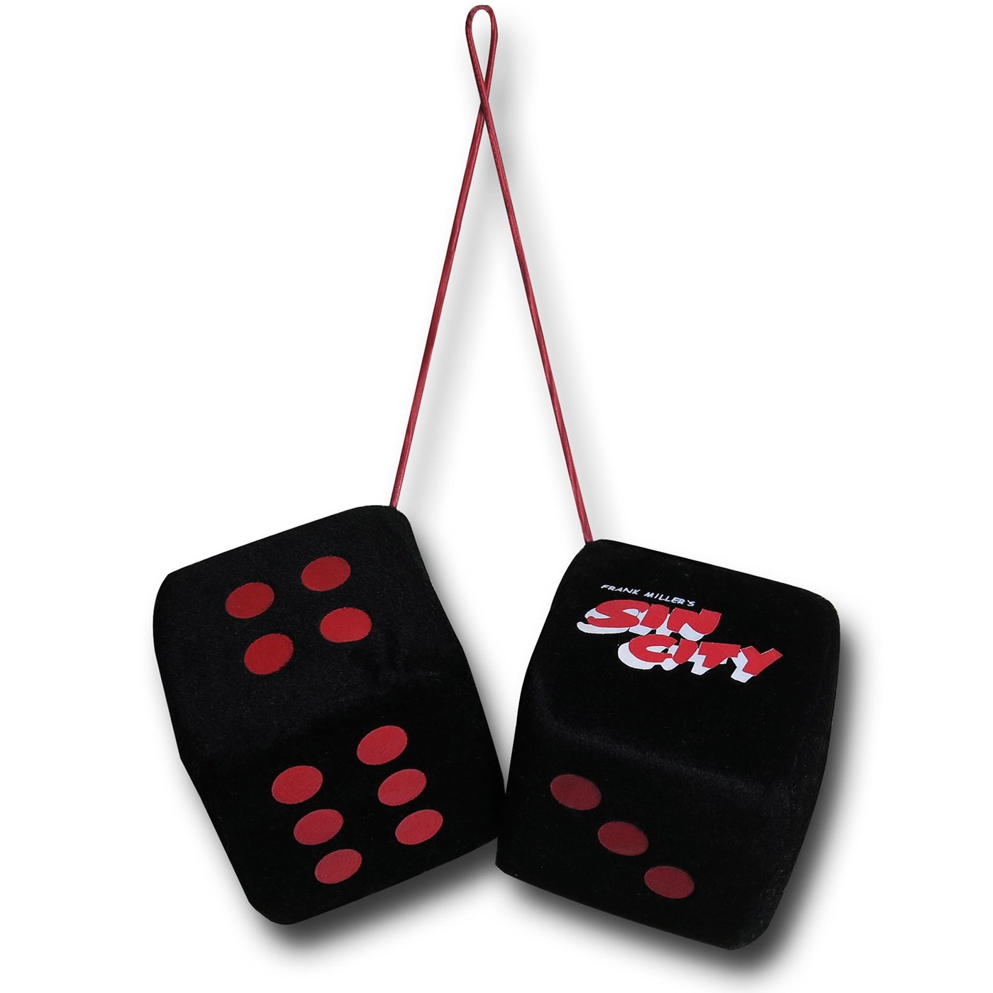 Sin City Fuzzy Dice, Black