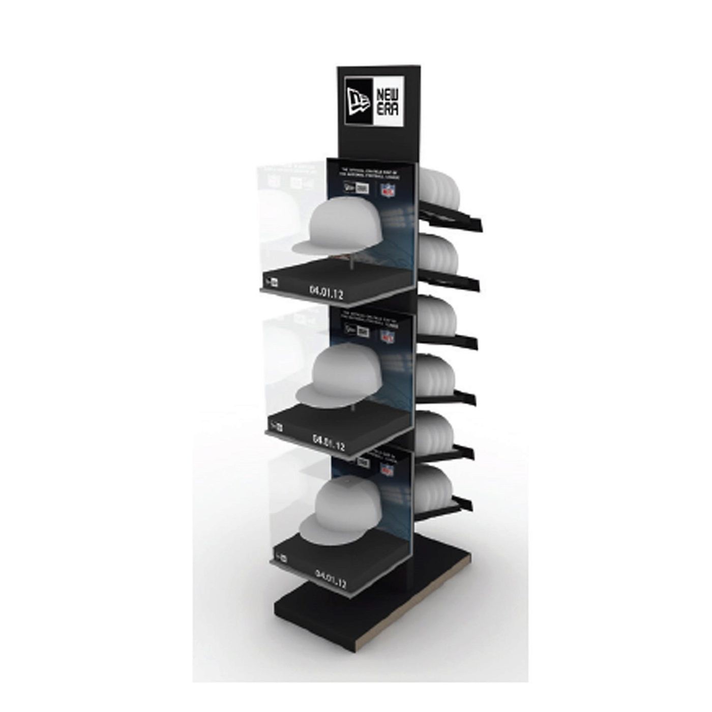 New Era Cap Display Tower