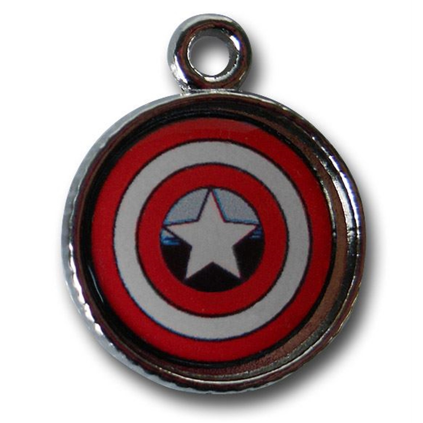 Captain America Shield Dog Collar Charm