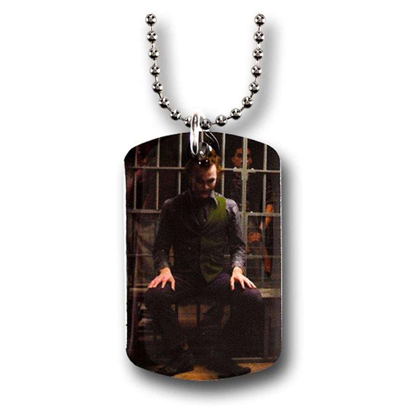 Heath Ledger Joker Jail Dog Tag