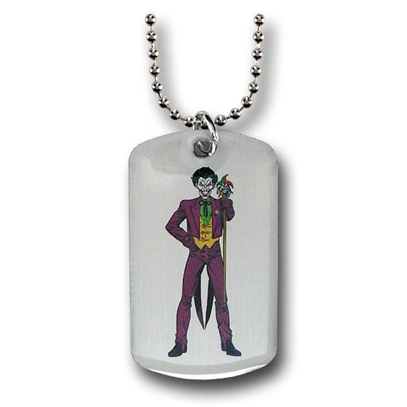 Joker Standing Dog Tag