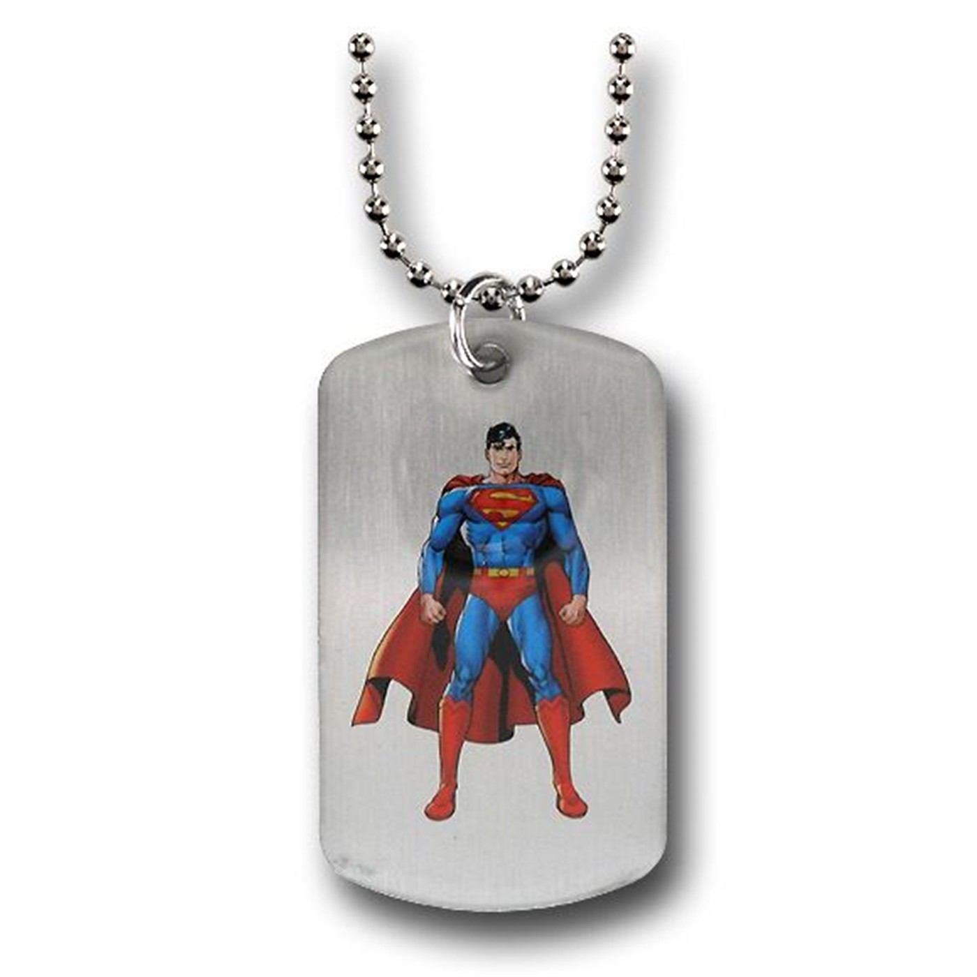 Superman Standing Dog Tag