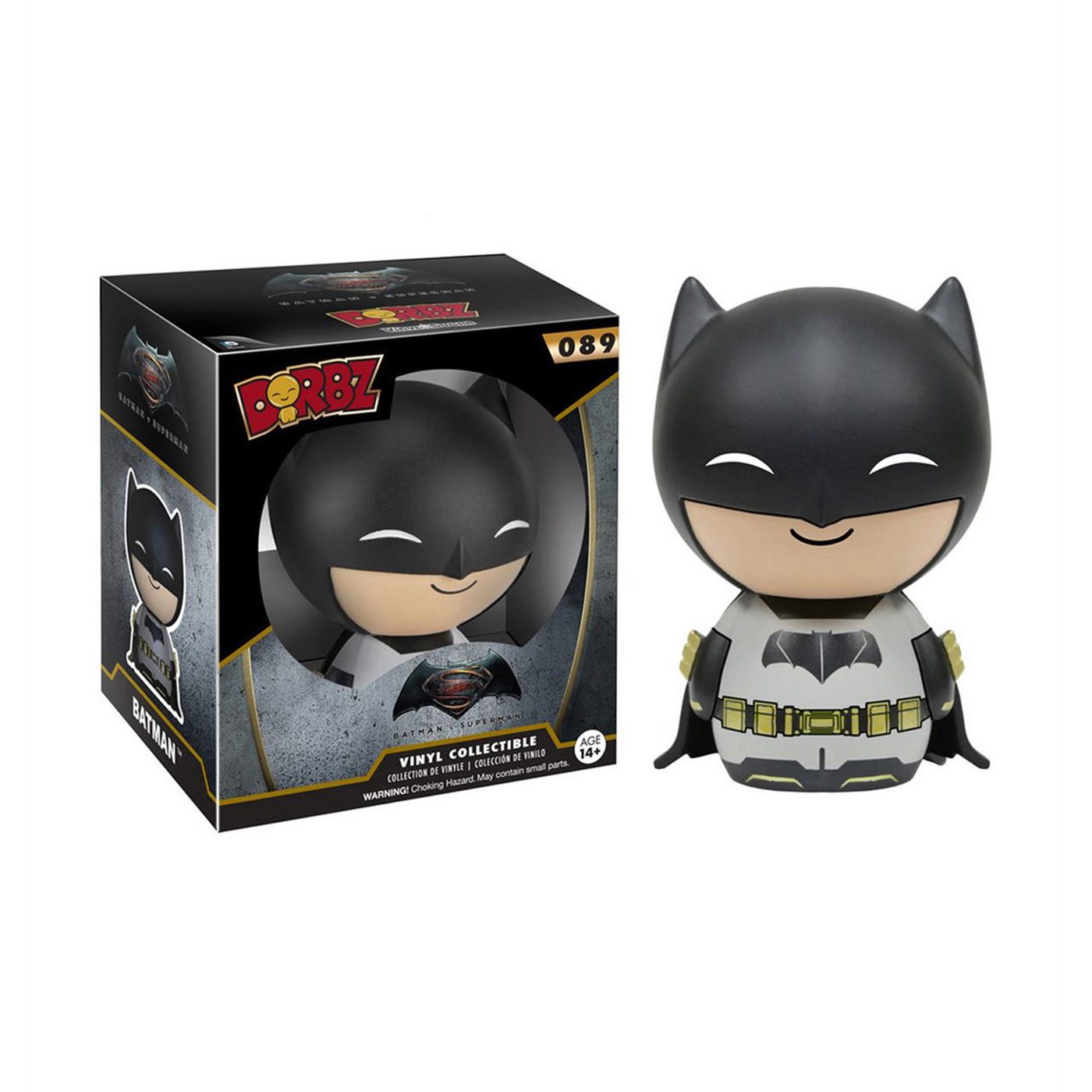 Batman Vs Superman Batman Dorbz Vinyl Figure, Black