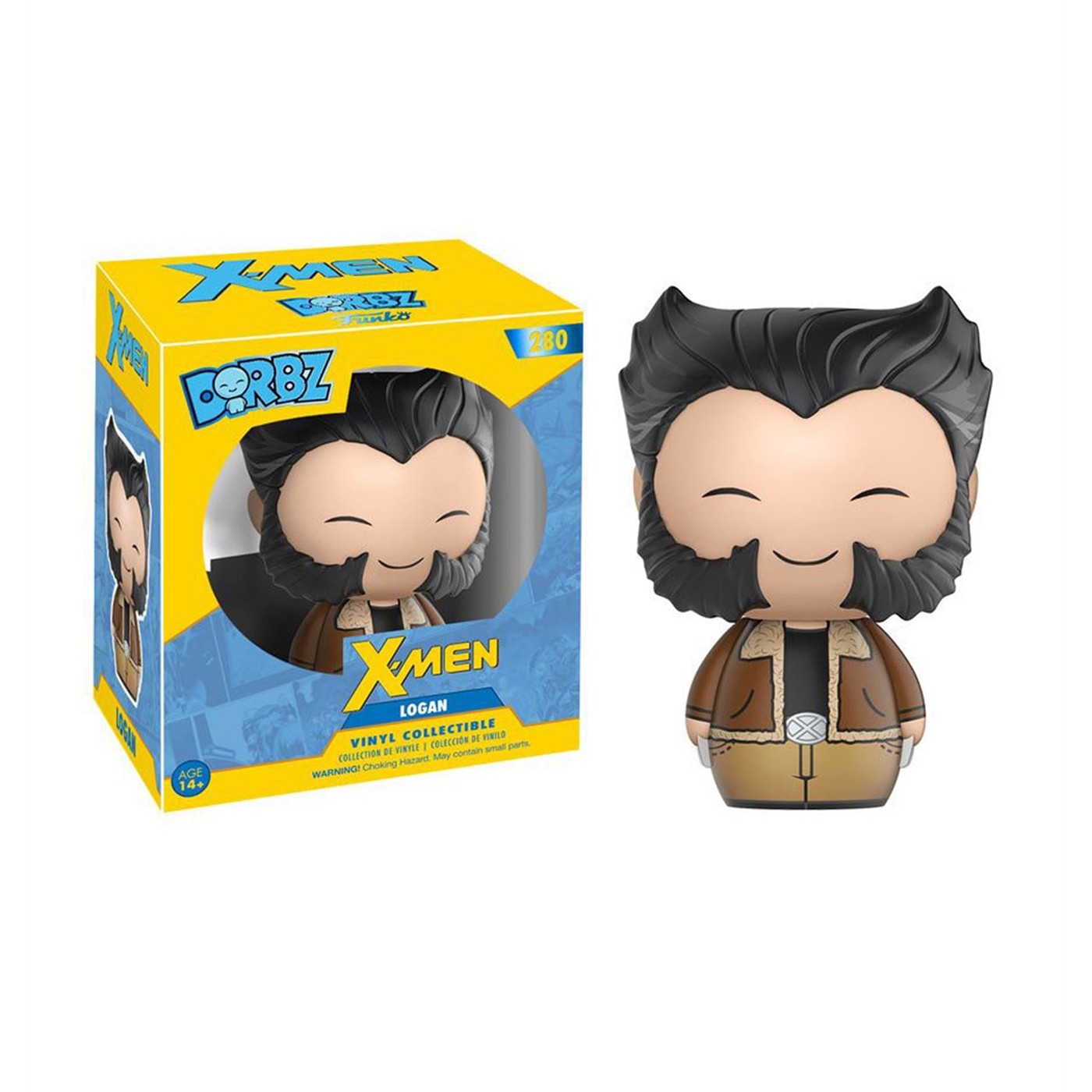 Wolverine Logan Dorbz Vinyl Figure, Brown