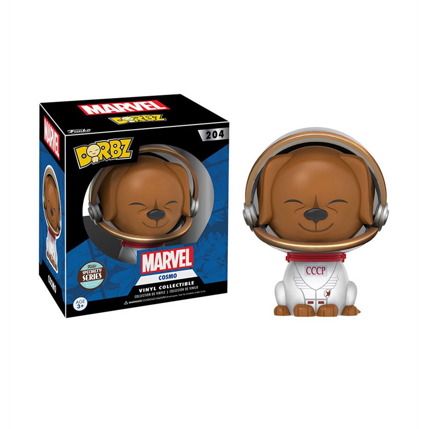 GOTG Cosmo Funko Specialty Series Dorbz Figure, Brown