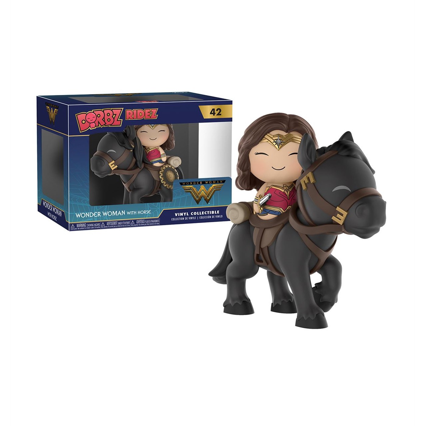 Wonder Woman on Horse Funko Dorbz Ridez, Red