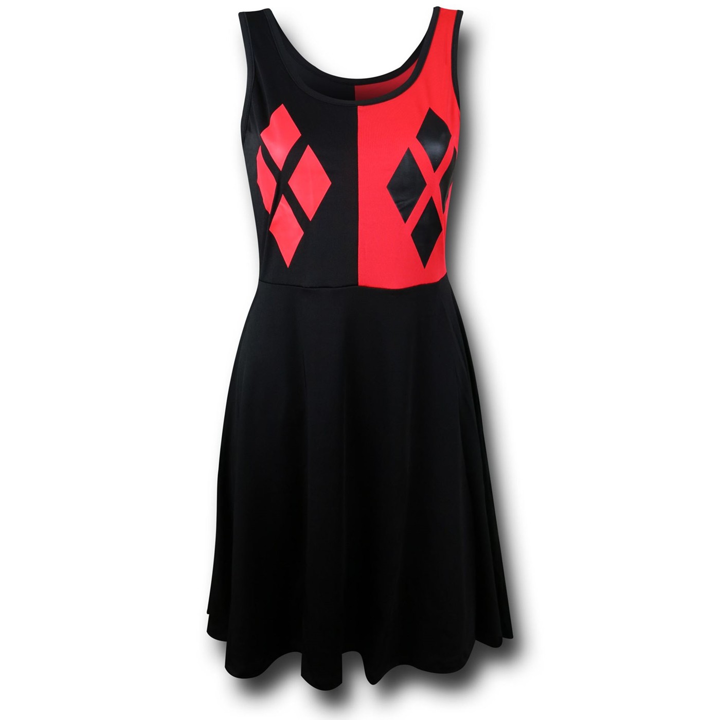 Harley Quinn Women's A-Line Dress, Black