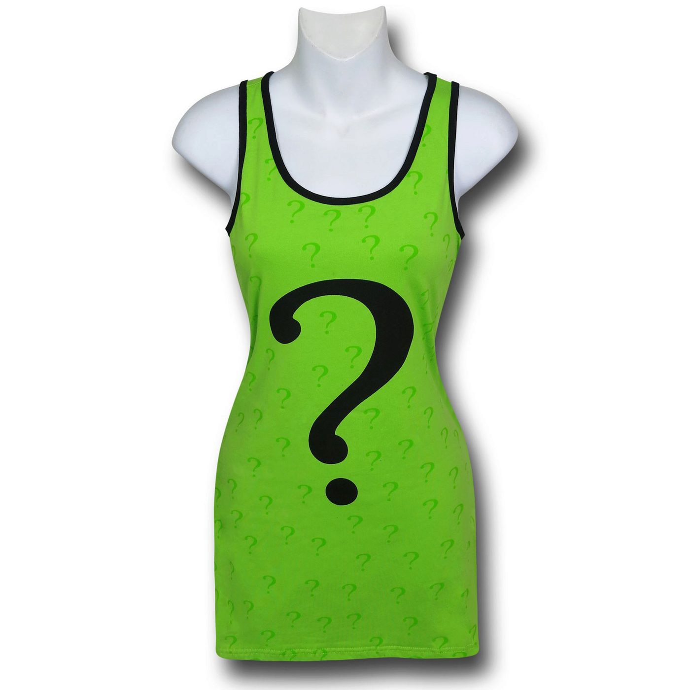 Riddler Women's Costume Tank Dress, Green