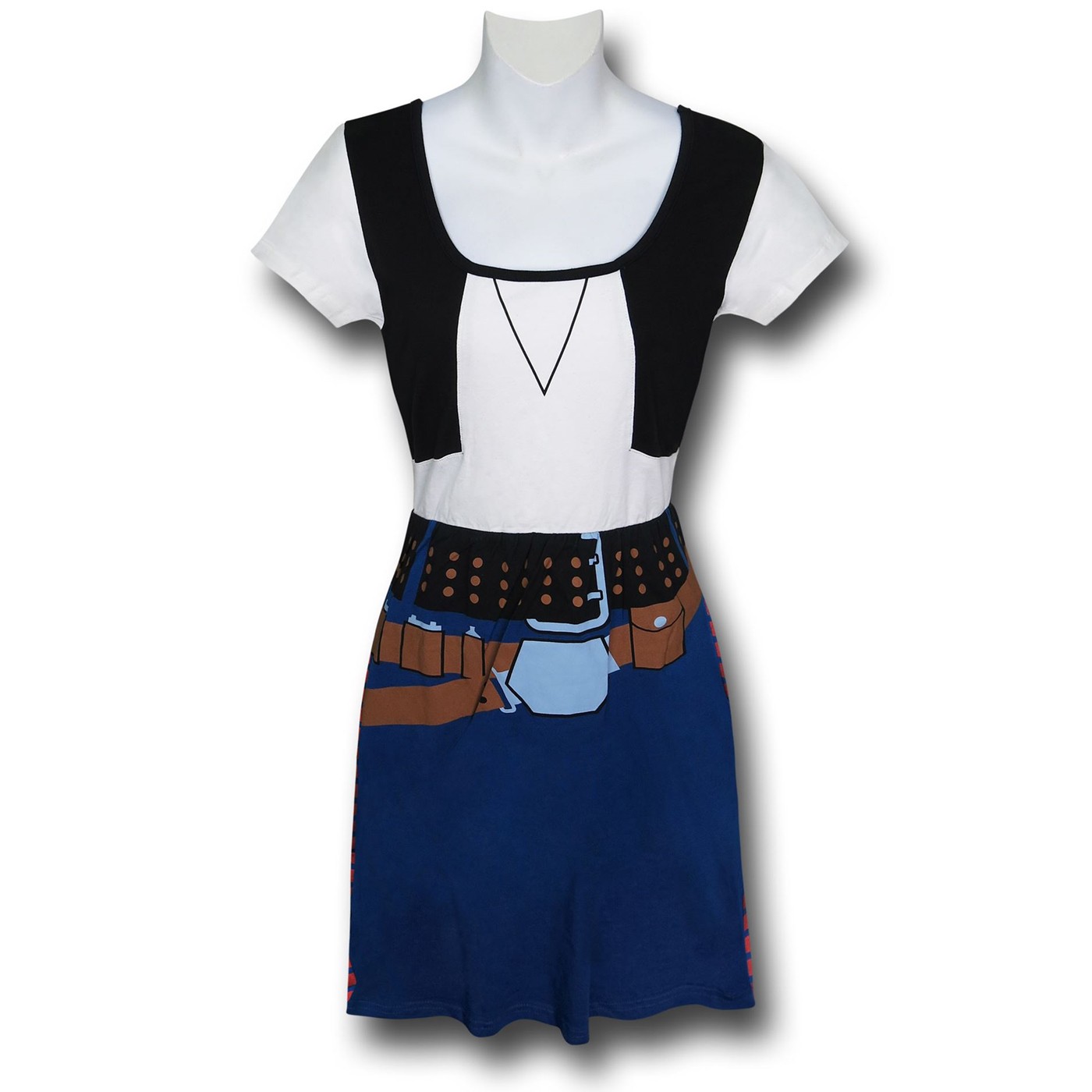 Star Wars Han Solo Women's A-Line Dress, Blue
