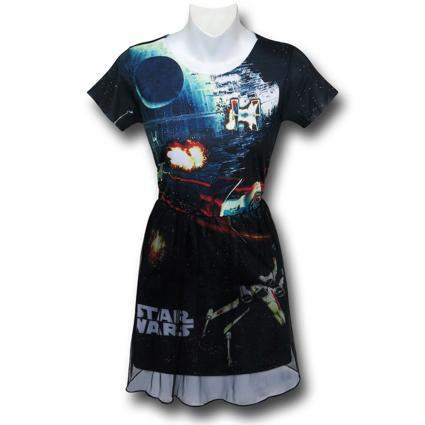 Star Wars Space Wars Women's Dress, Black