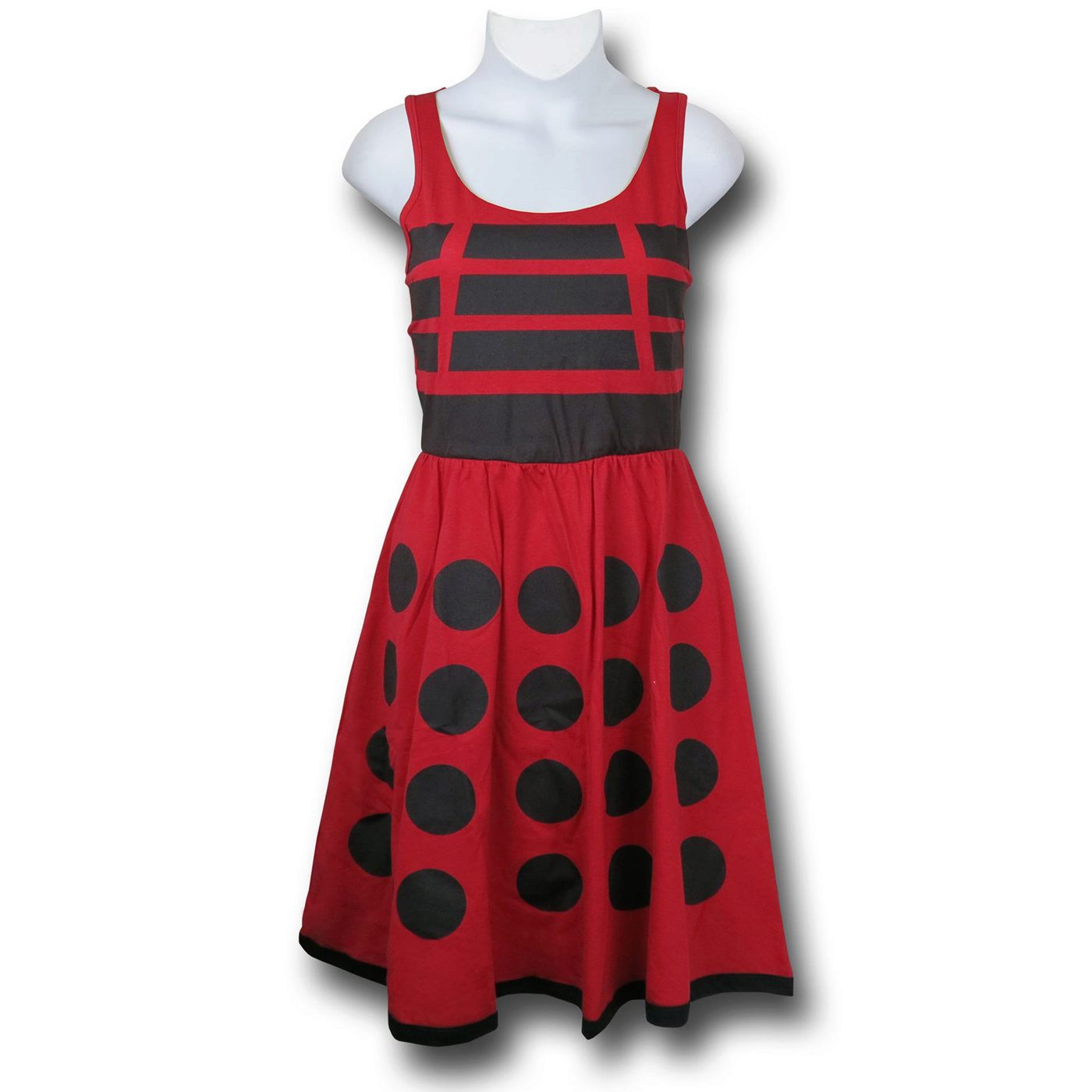 Doctor Who Red Dalek Women's A-Line Dress, Red