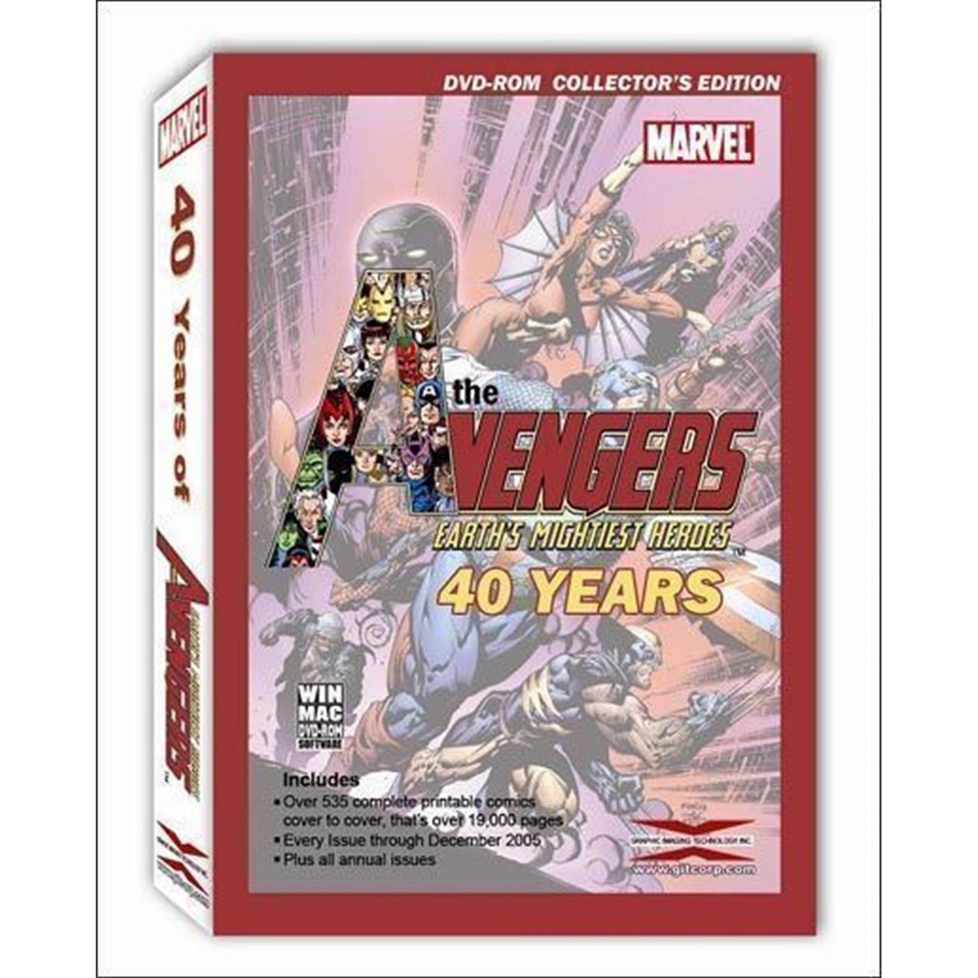 Avengers 40 Years DVD-ROM Set