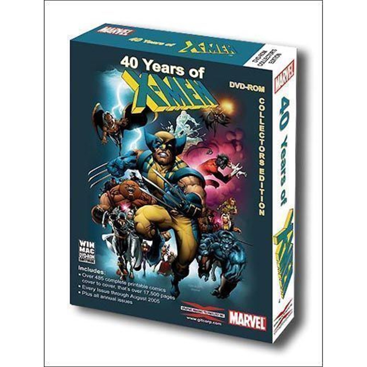 X-Men DVD Set 40 Years on DVD