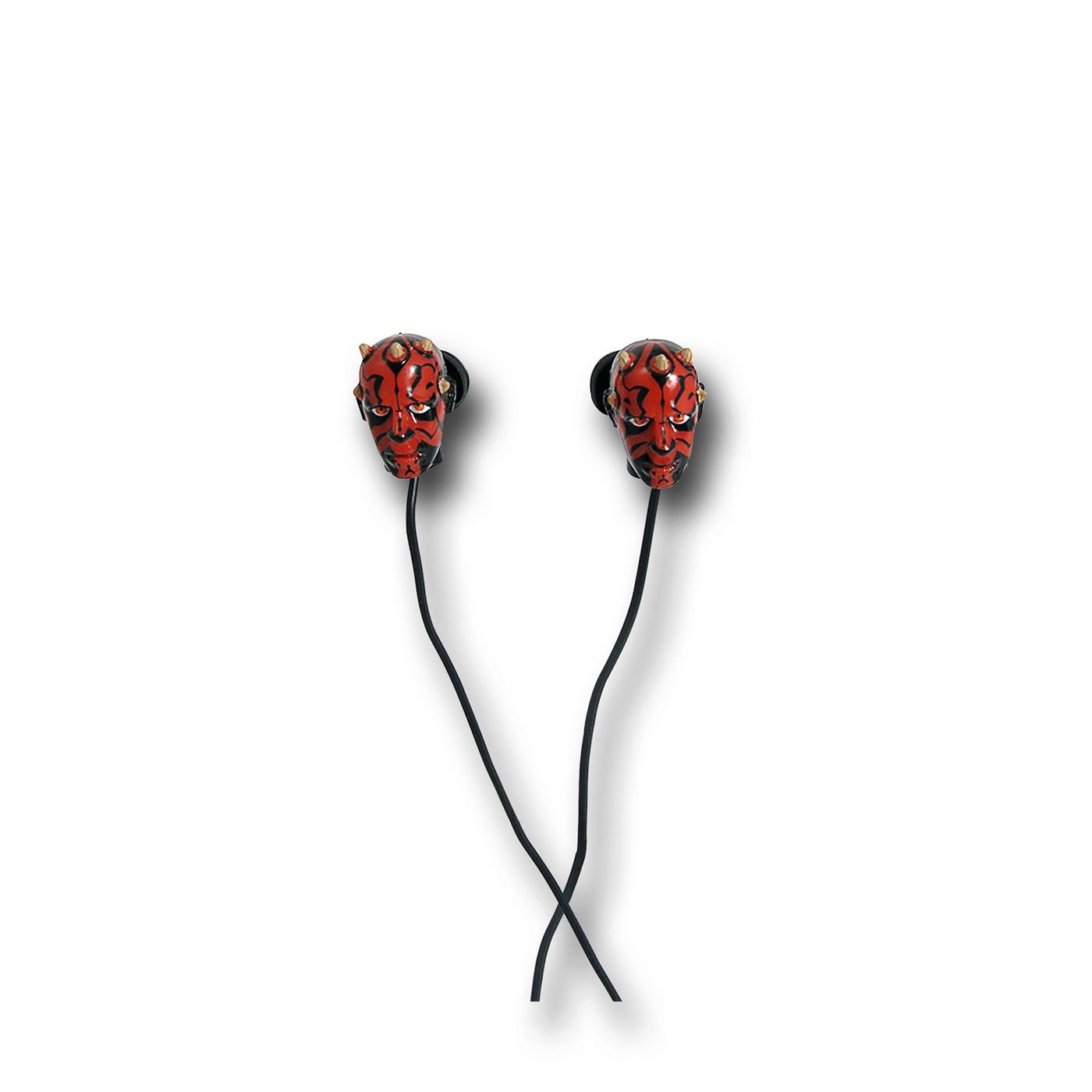 Star Wars Darth Maul Head Earbuds, Red